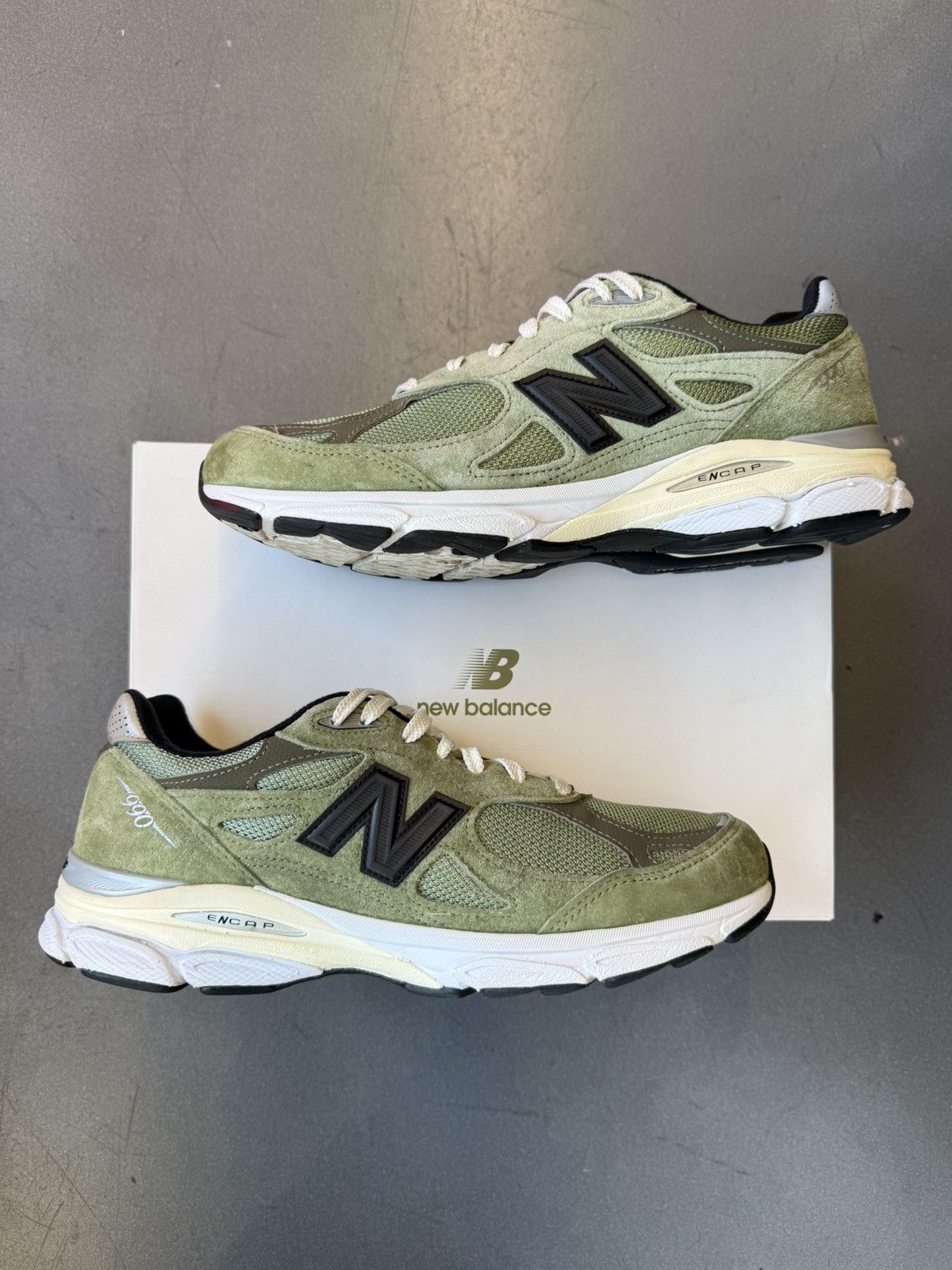 2022 New Balance 990v3 MiUSA JJJJound Olive