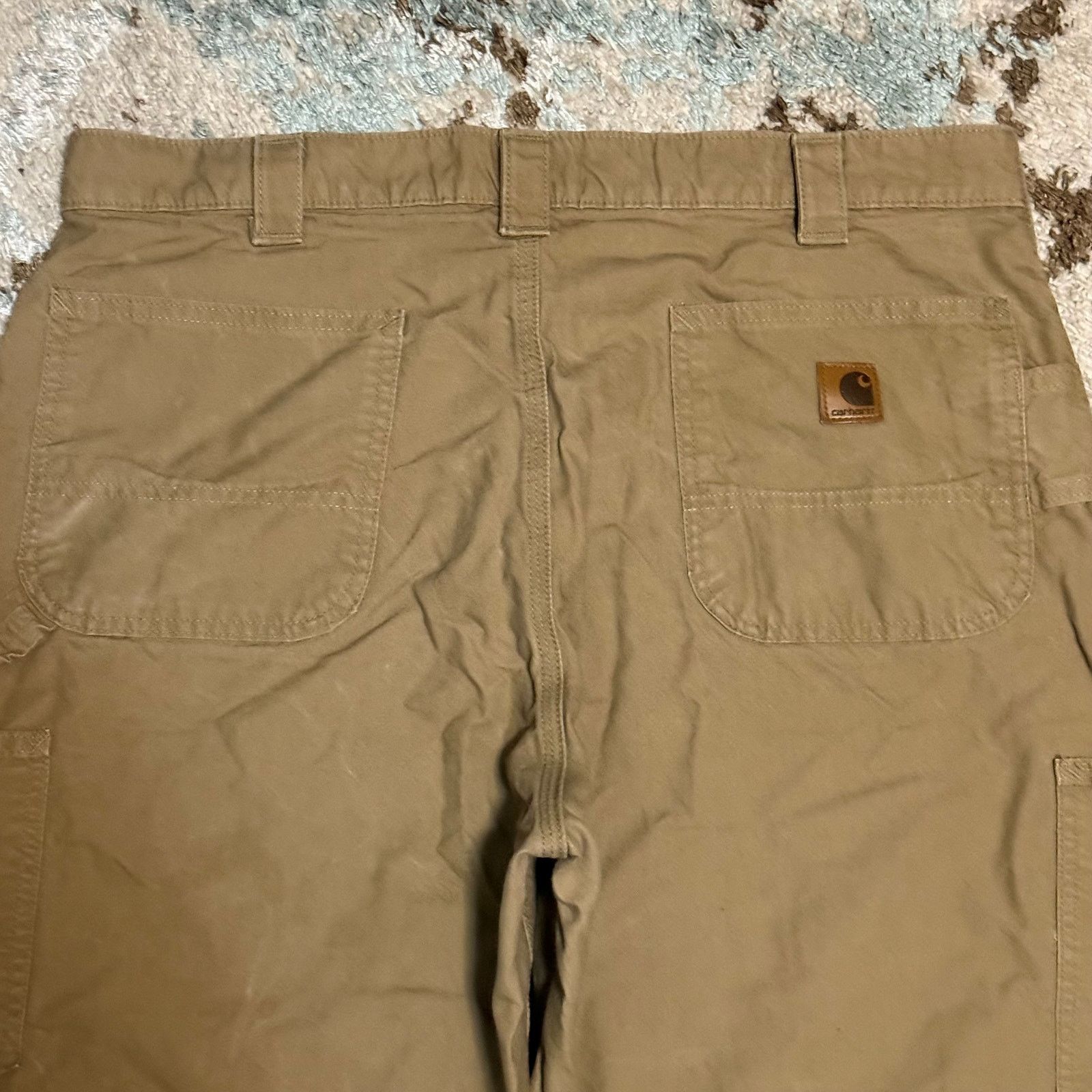 Carhartt Carhartt B151 DKH Dark Khaki Carpenter Pants Size 38x30 Size US 38 / EU 54 - 3 Thumbnail