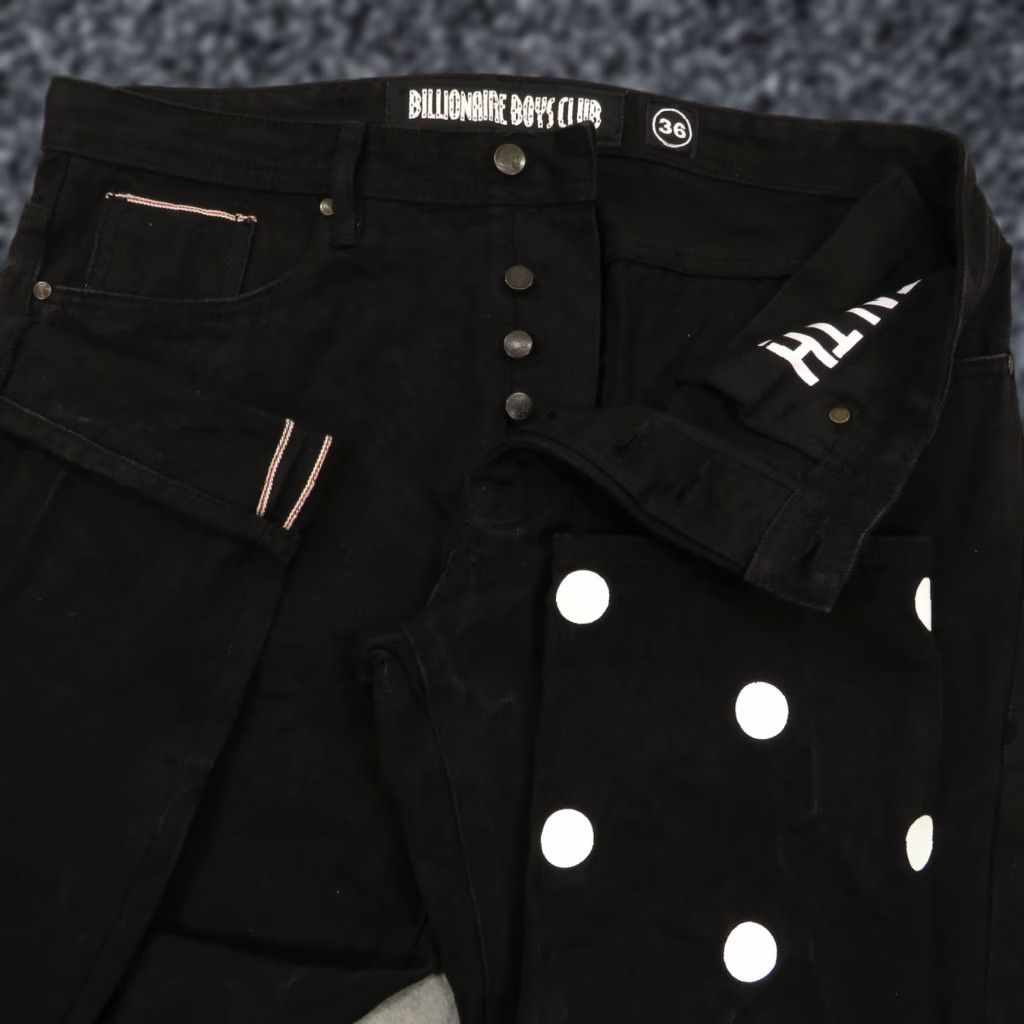 Billionaire Boys Club Jeans 36 Selvedge Streetwear Denim Astronaut BBC Ice Cream Mens