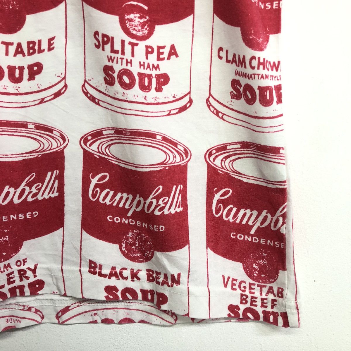 Andy Warhol × Uniqlo Uniqlo X Andy Warhol Art Campbells Soup Fullprint Tshirt Size US M / EU 48-50 / 2 - 5 Thumbnail