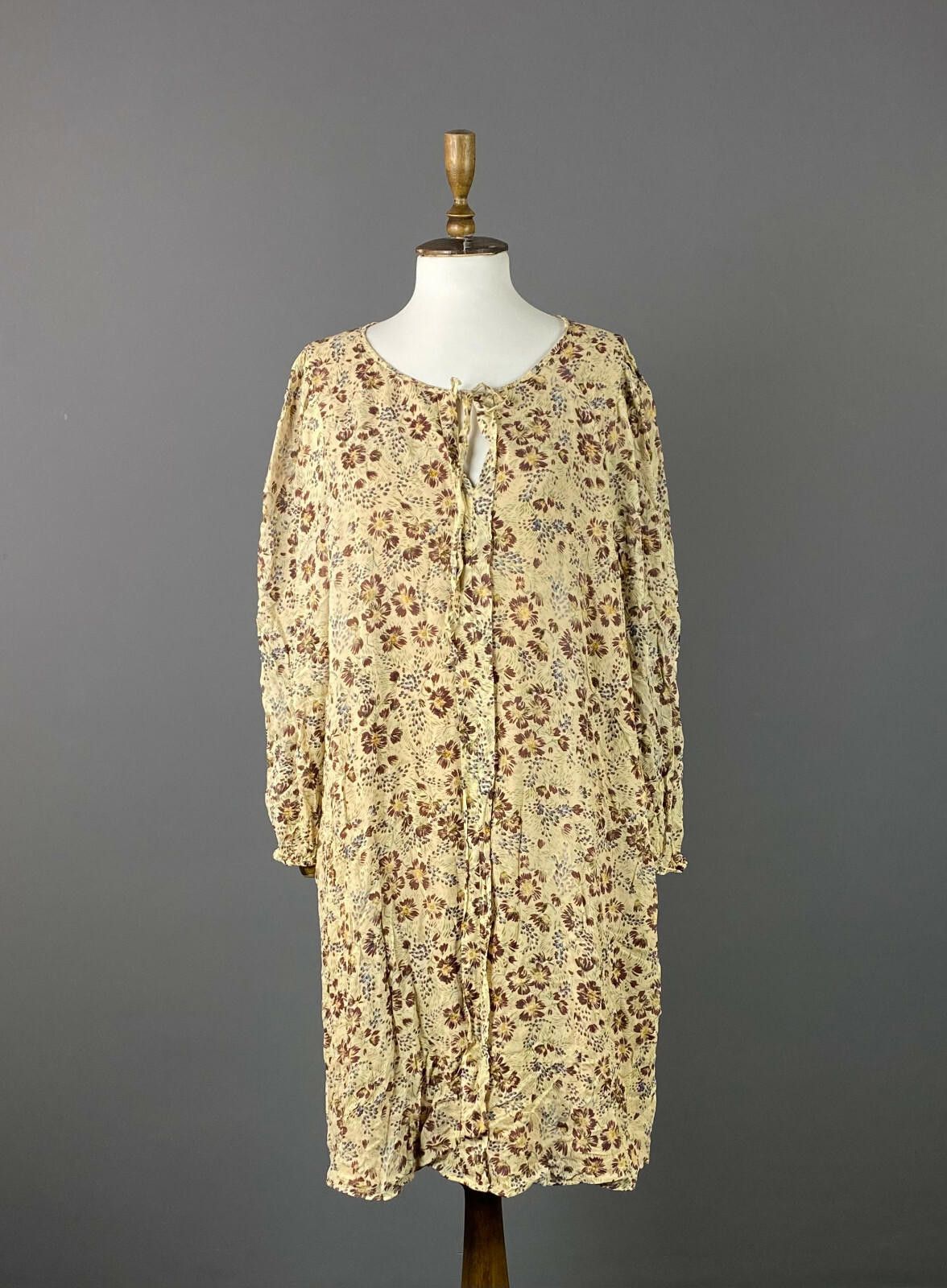 Ladies Luisa Cerano Floral Relaxed Tunic Midi Dress Size 14