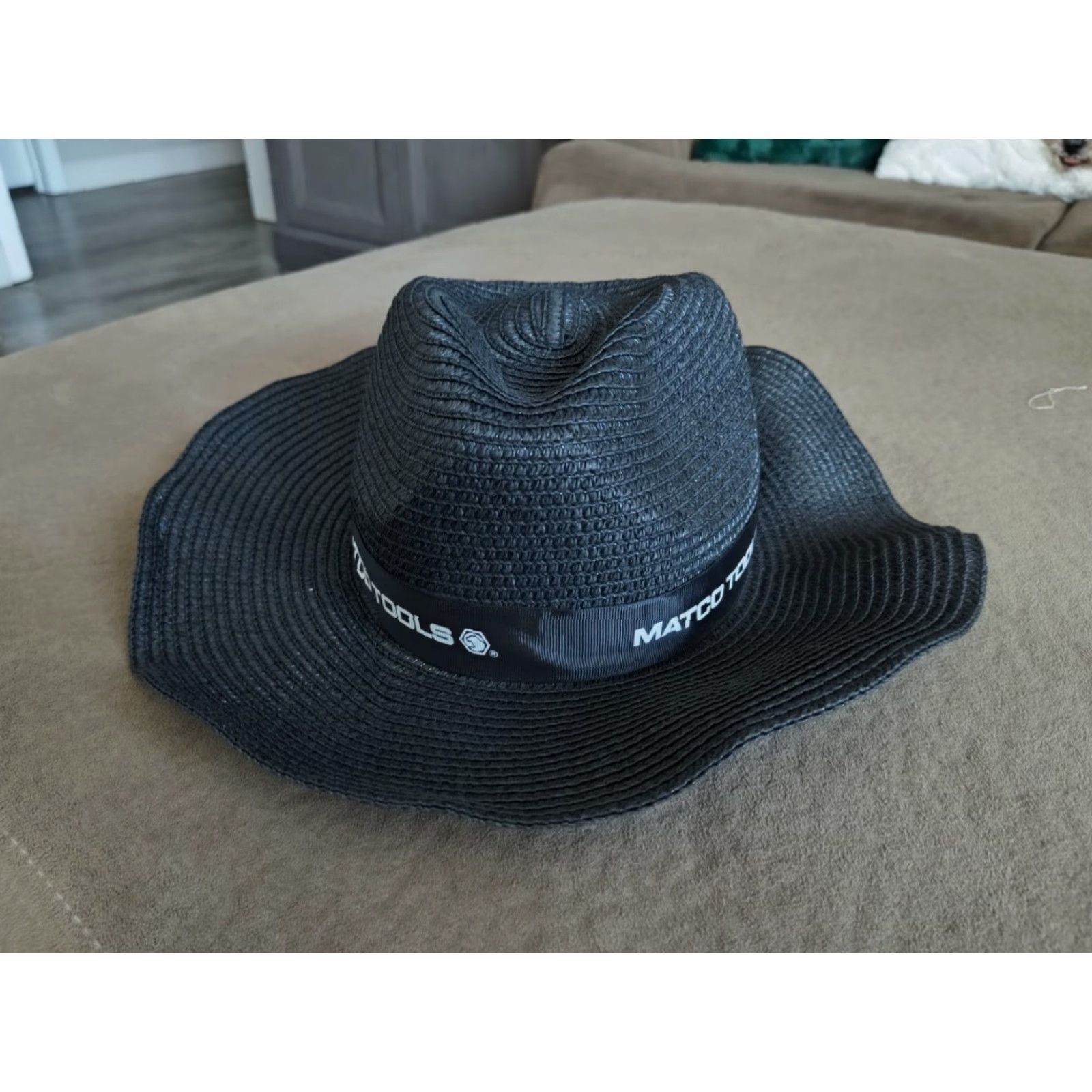 Vintage Matco Tools Black Sun Hat Golf Hat Polyester Size ONE SIZE - 2 Thumbnail