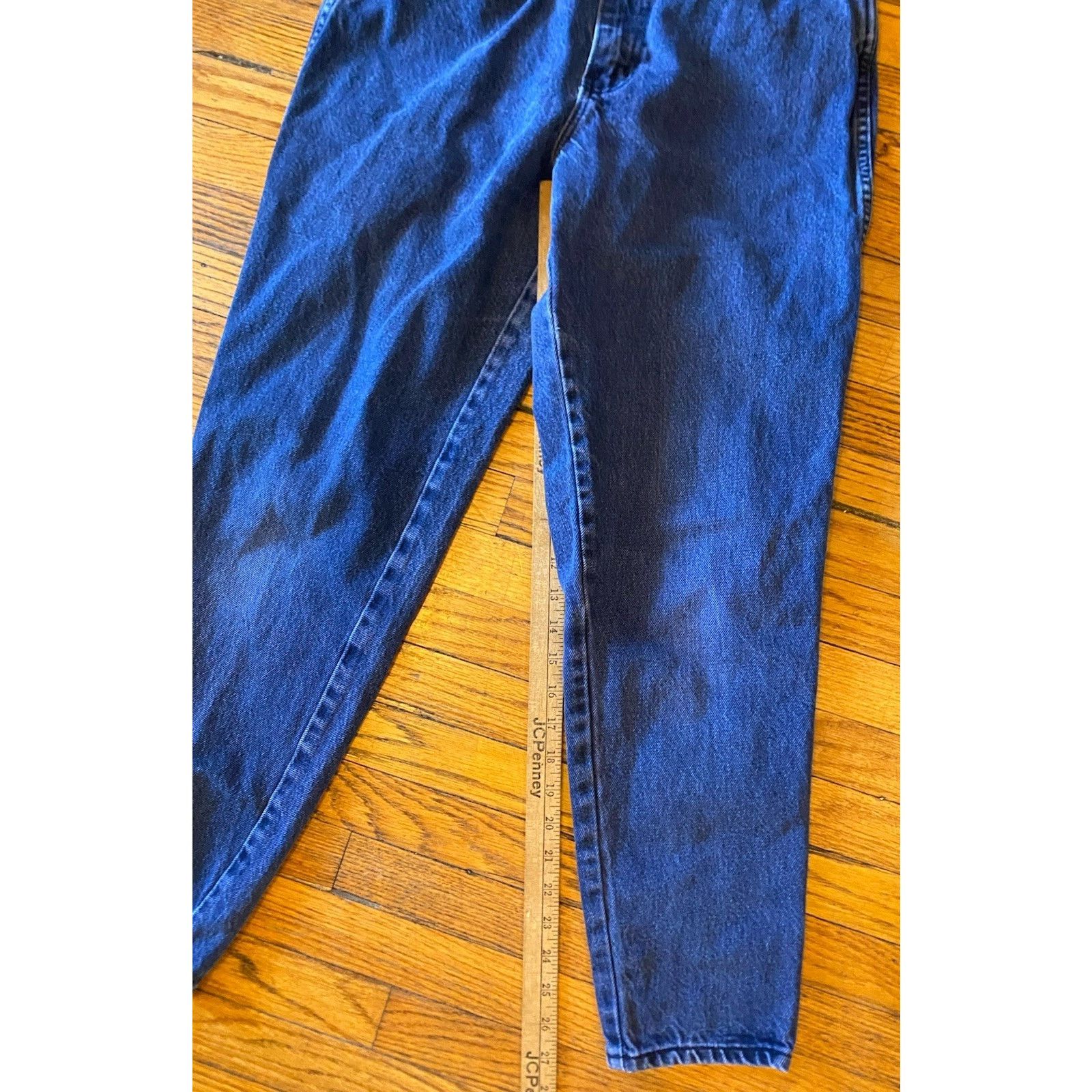 Vintage Chic VTG Jeans Size 13 Average Medium Wash Denim Mid Rise Size 27" / US 4 / IT 40 - 7 Thumbnail
