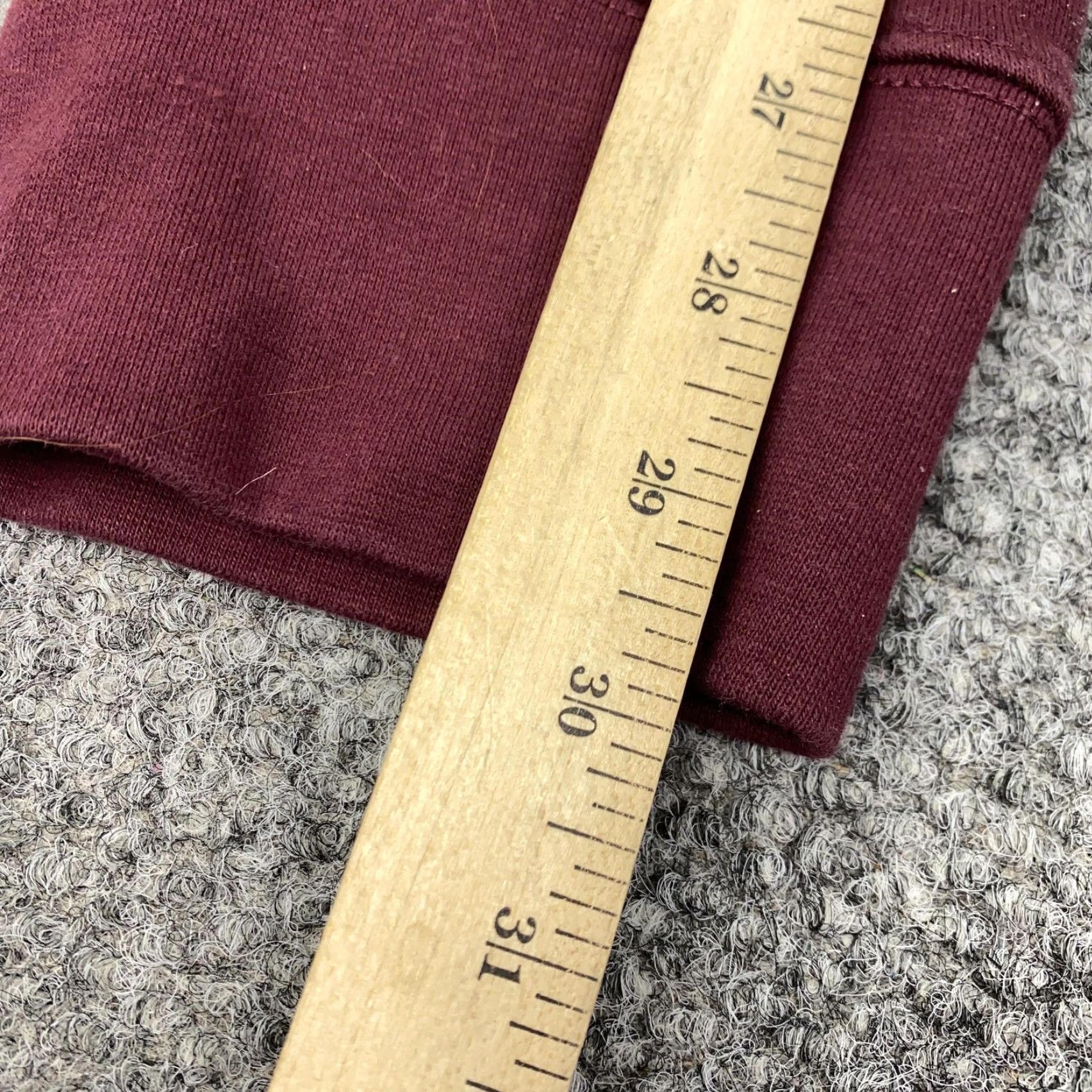 Champion Champion Sweatpants Joggers Mens Medium Maroon Fleece Big C Logo Athletic Pants Size US 31 - 5 Thumbnail