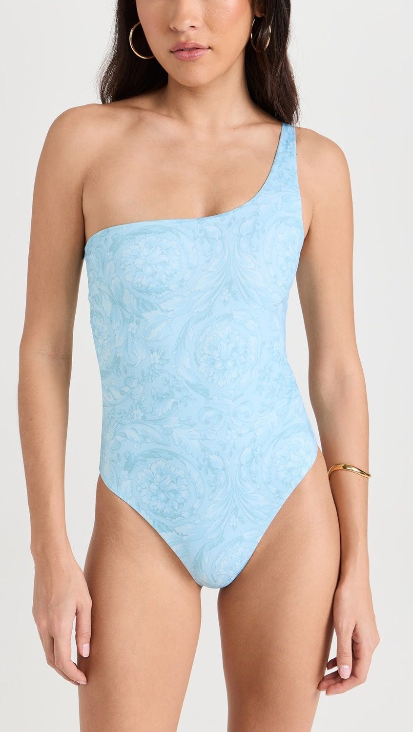Versace o1s22i1n1024 Size: 3 / One Piece Swimsuit in Light Blue Size ONE SIZE - 1 Thumbnail