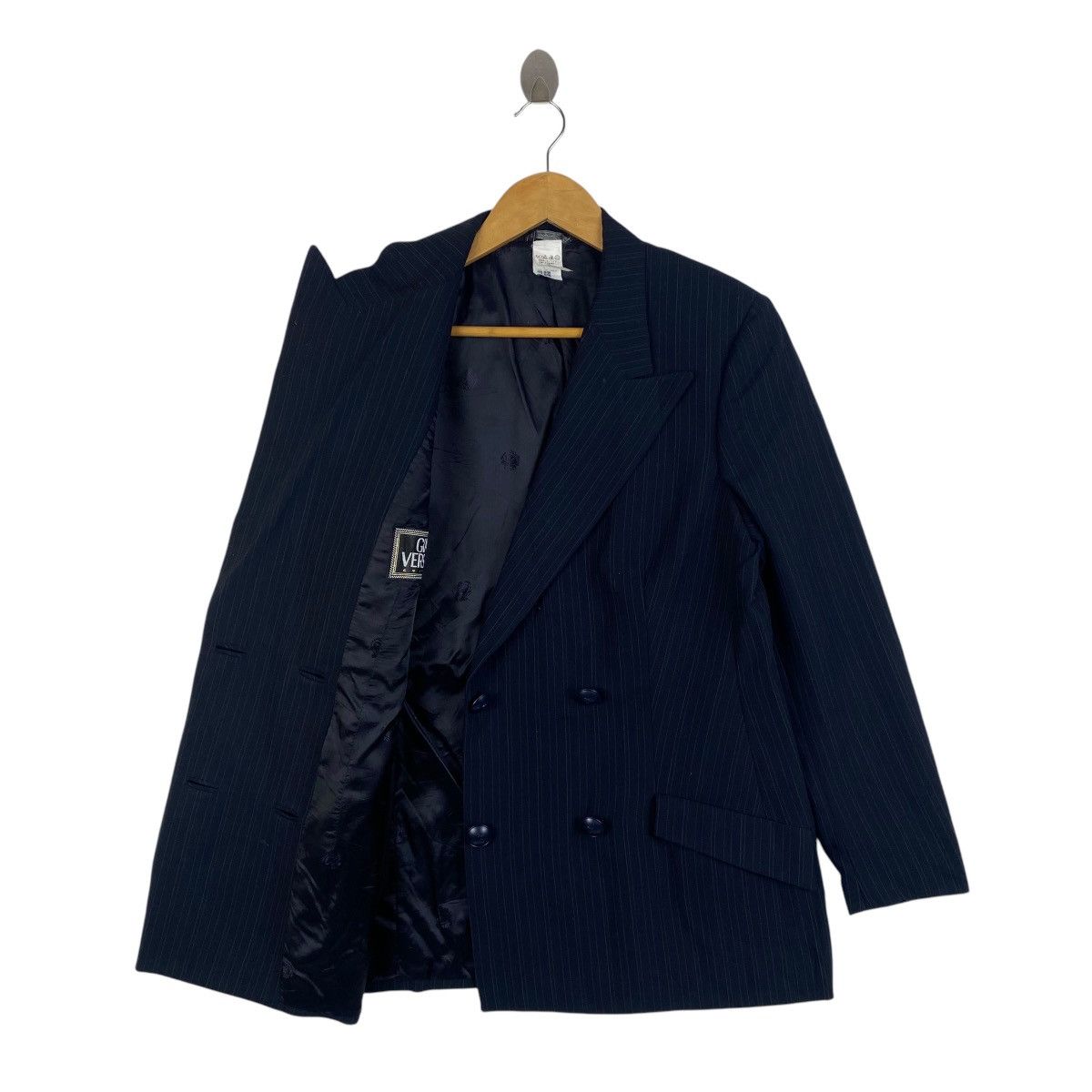 Versace GIANNI VERSACE Couture Made In Italy Blazer Coat Jacket Size US M / EU 48-50 / 2 - 1 Thumbnail