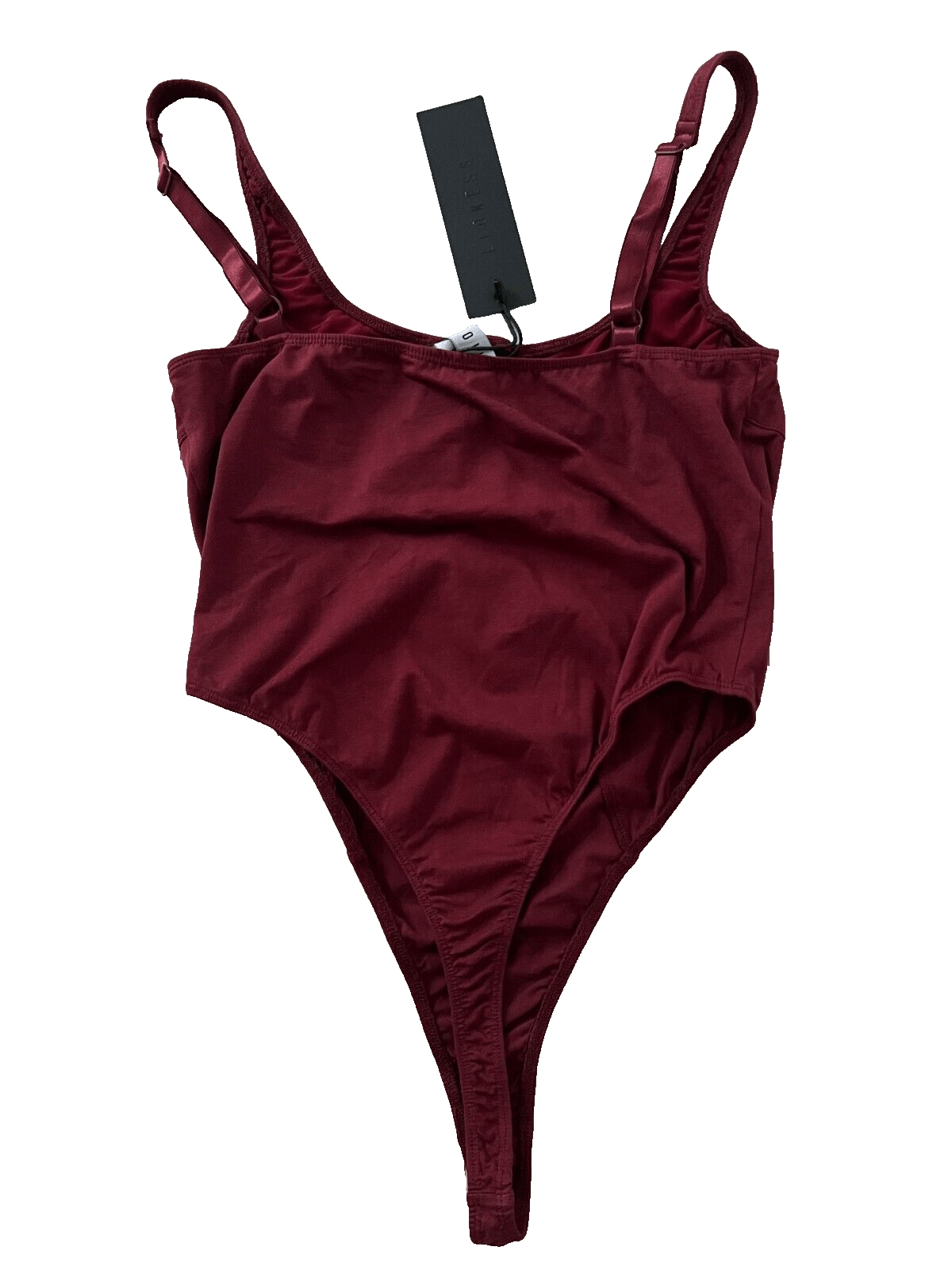 Lioness Lioness Je T'aime Bodysuit Burgundy ( 14 / XL ) Size XL / US 12-14 / IT 48-50 - 5 Thumbnail