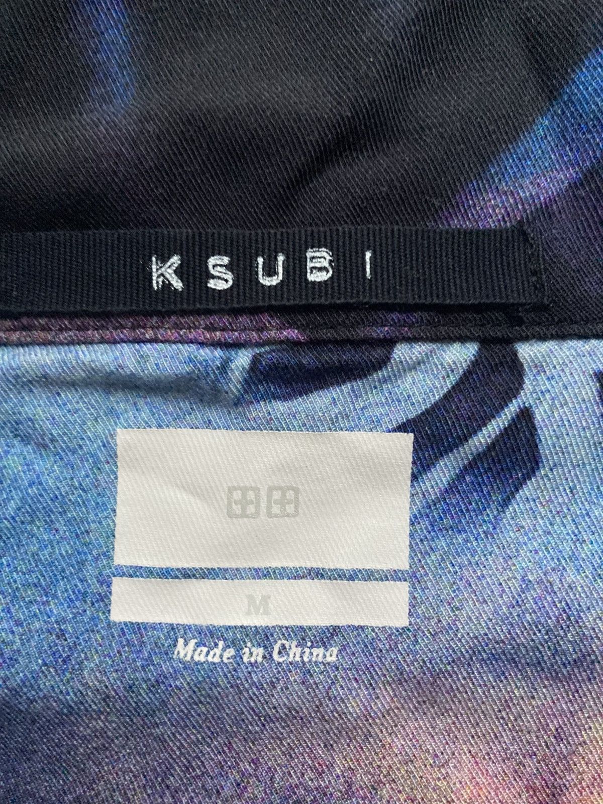 Ksubi Ksubi "Vibe" Resort Shirt - Abstract Palm Print Size US M / EU 48-50 / 2 - 2 Thumbnail