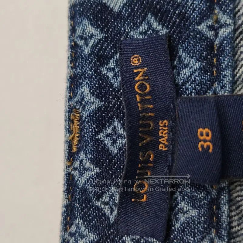 Louis Vuitton Louis Vuitton Checkered Monogram Print Trousers. Size US 38 / EU 54 - 9 Thumbnail