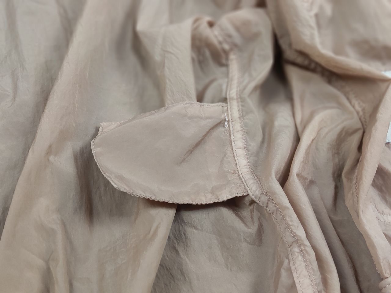 Peuterey Peuterey Designer Nylon Light Beige Bomber jacket Size M / US 6-8 / IT 42-44 - 18 Thumbnail