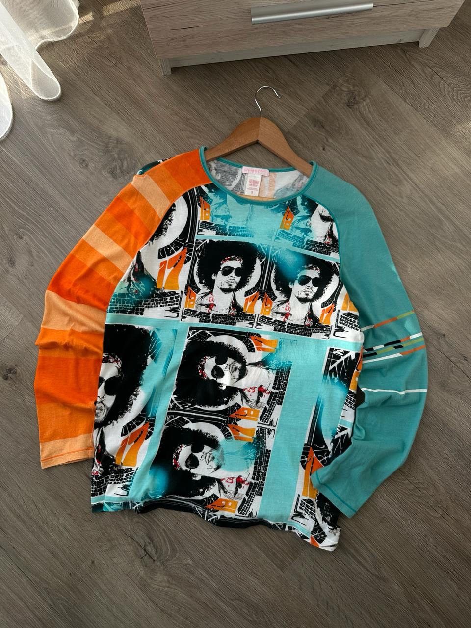 Japanese Brand × Vintage Vintage Custo Barcelona Printed Long Sleeve W’S Size M / US 6-8 / IT 42-44 - 4 Thumbnail