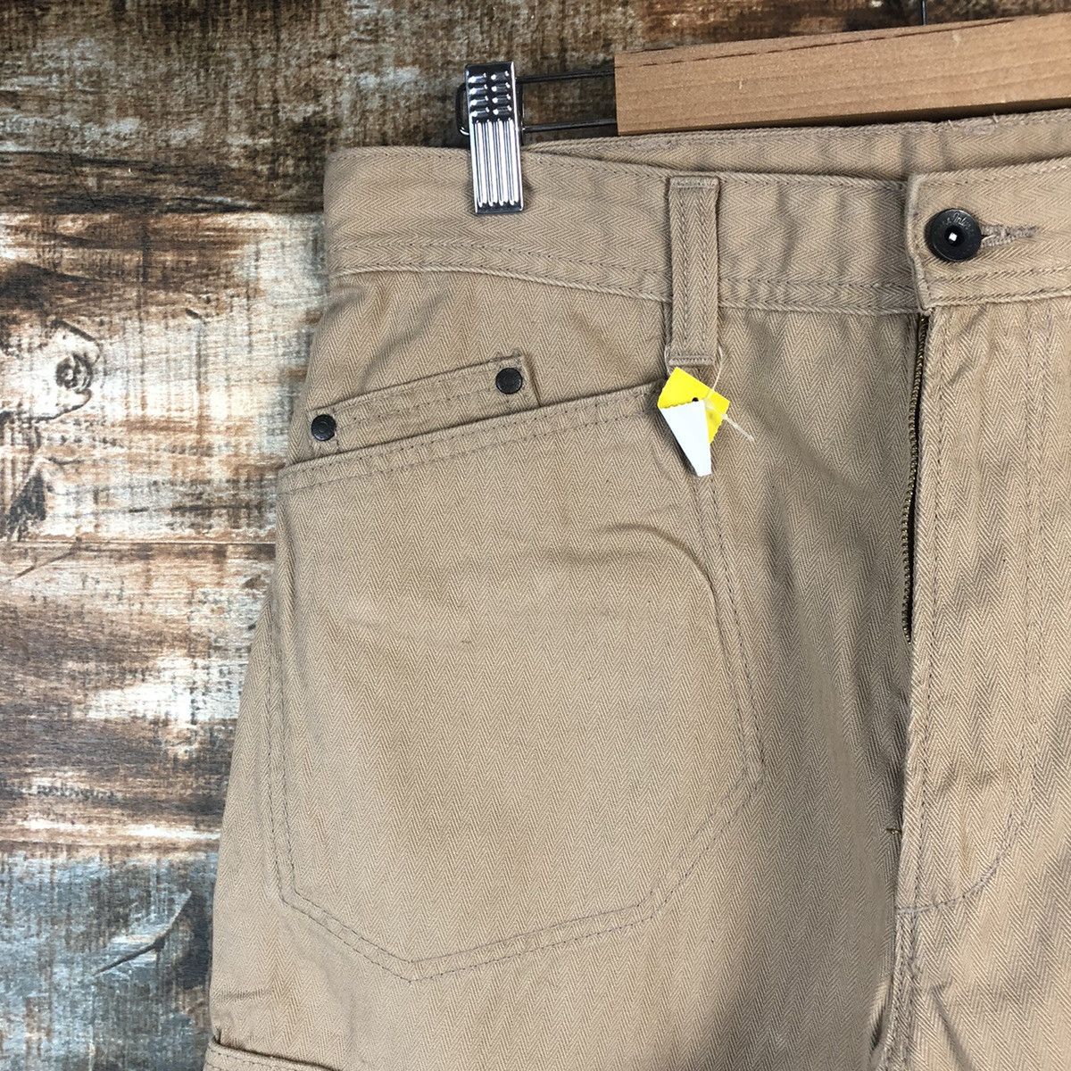 Japanese Brand DL Even River Brown Cargo Multipocket Pants #C703 Size US 30 / EU 46 - 7 Thumbnail