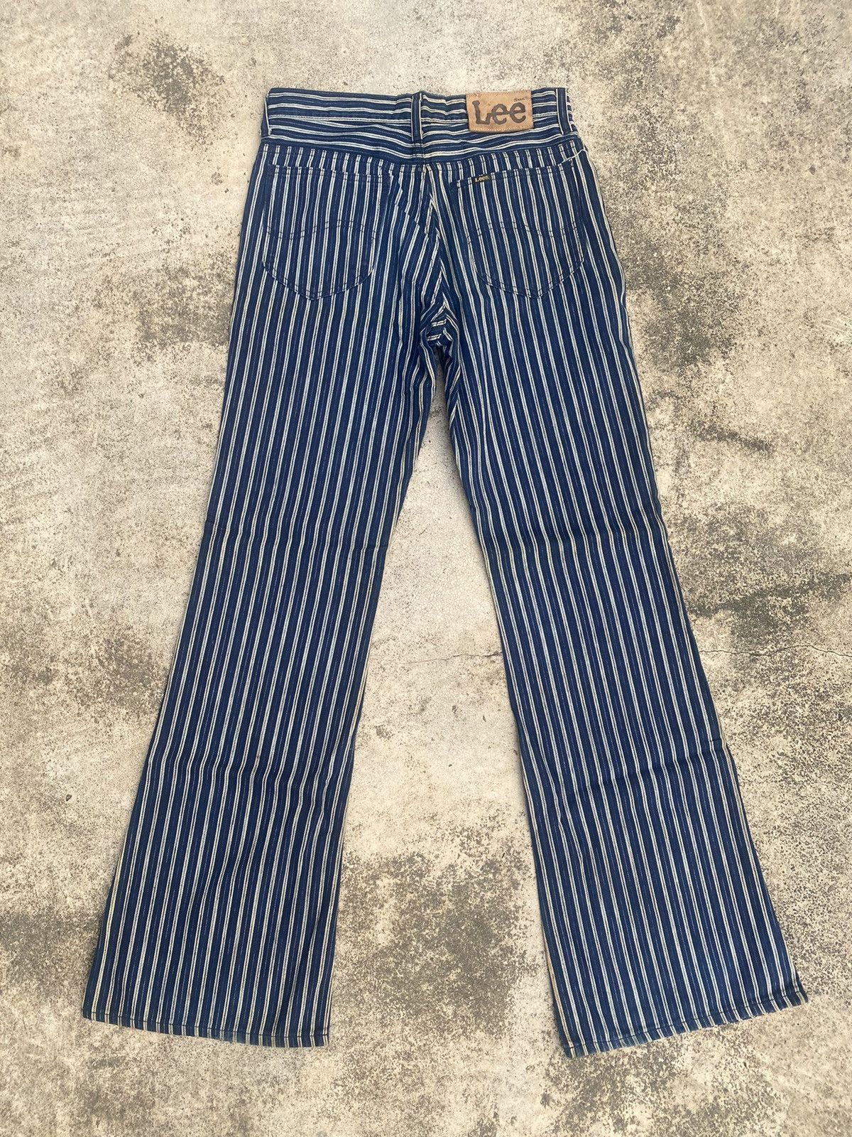 Lee × Vintage Vintage Flare Jeans Lee Hikory Sanforized Shrunk Size US 30 / EU 46 - 16 Thumbnail