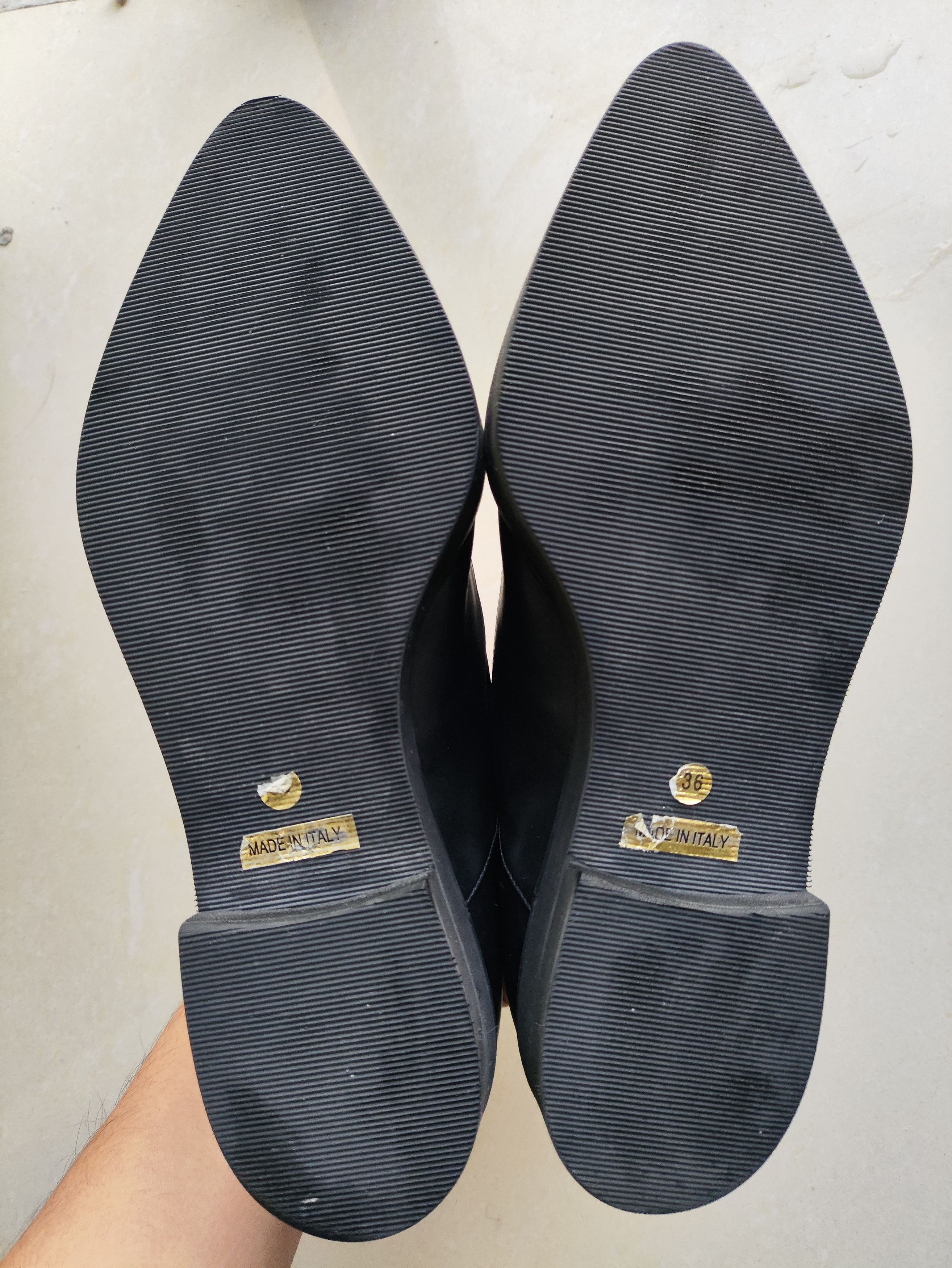 Helmut Lang leather creeper flats Size US 6 / IT 36 - 7 Thumbnail
