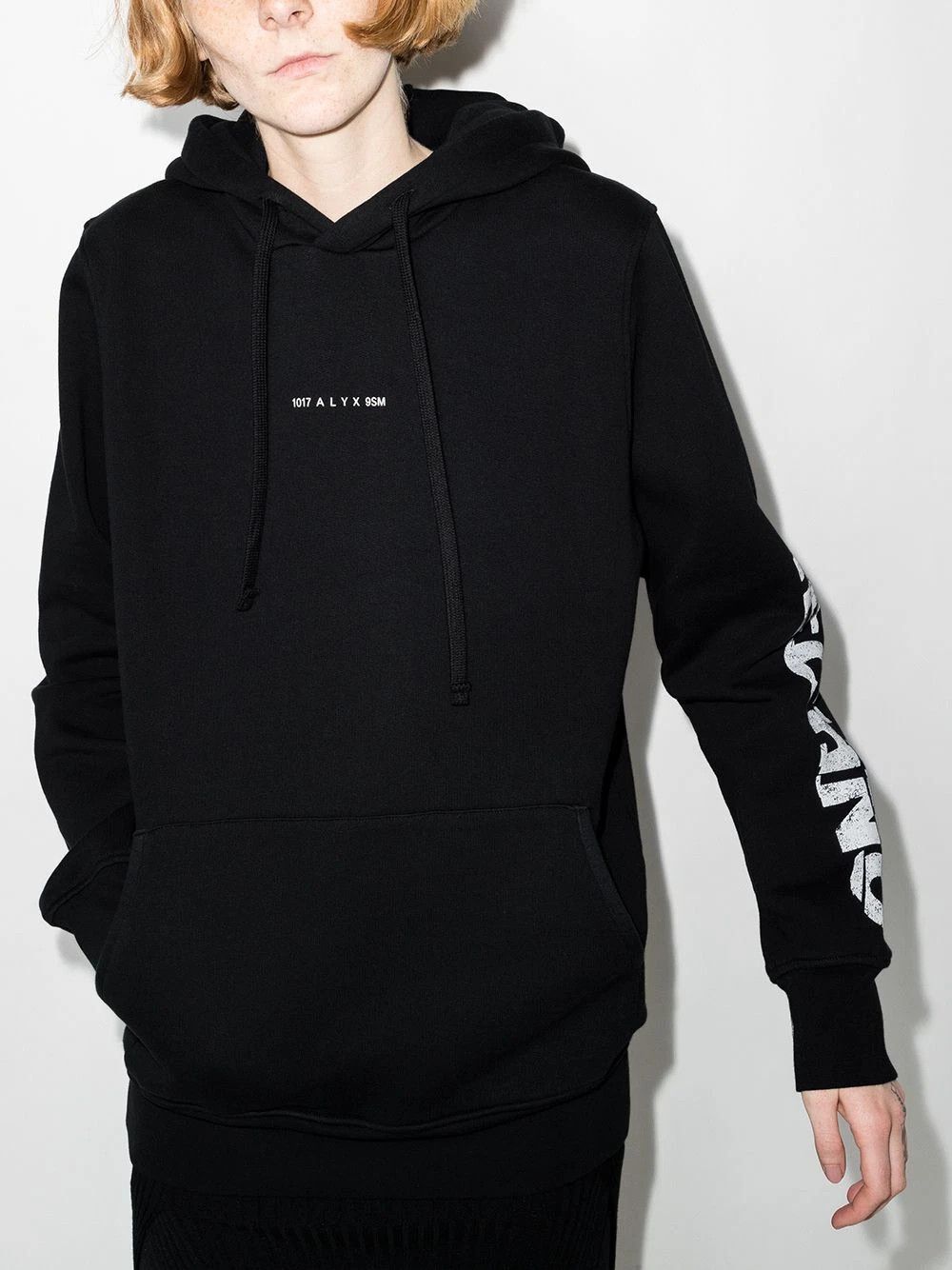 1017 ALYX 9SM 1017 ALYX 9SM Black Techno Scar Hoodie Size US S / EU 44-46 / 1 - 4 Thumbnail