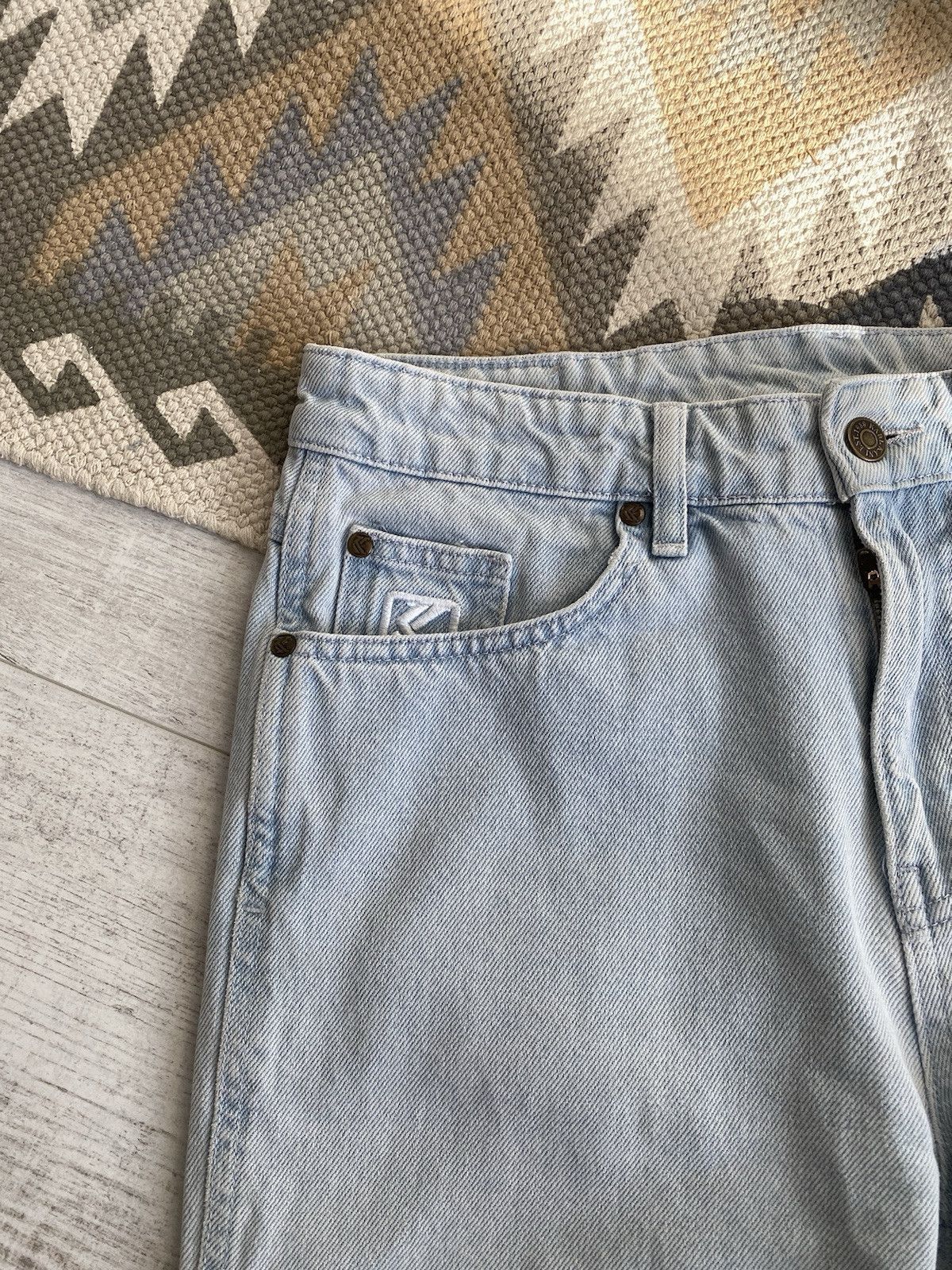Karl Kani Karl Kani Washed Streetwear Denim Work Pants Size US 30 / EU 46 - 5 Thumbnail