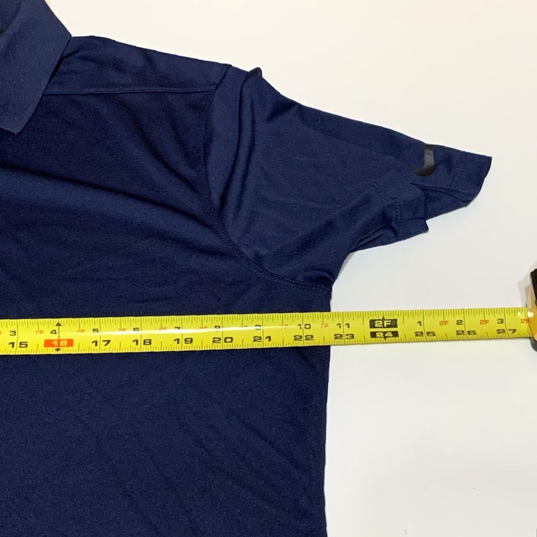 Nike Nike Golf Men's Blue Dri-Fit Polo Shirt L Regular Short Sleeve 100 % Recycled Polyester Polo Shirt Logo Button-Up Shirt Size US L / EU 52-54 / 3 - 6 Thumbnail