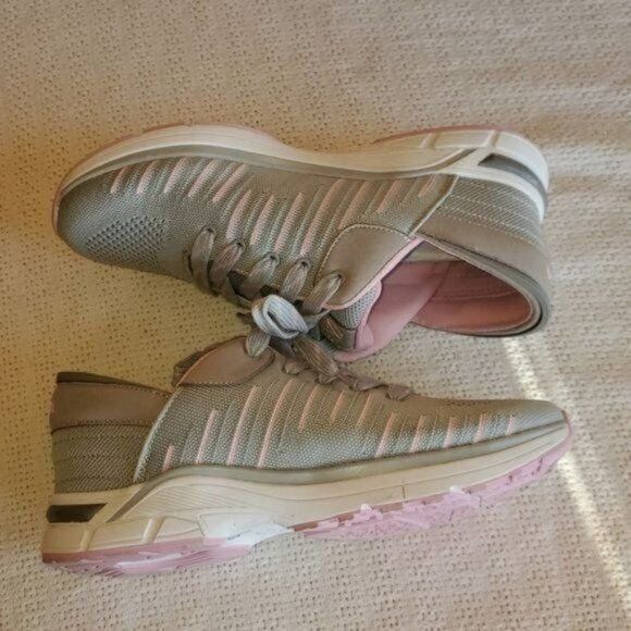 Vintage ZEBA Sz. 12 Silver & Lt. Pink Hands Free Plantar Fasciitis A Size US 12 / IT 42 - 4 Thumbnail