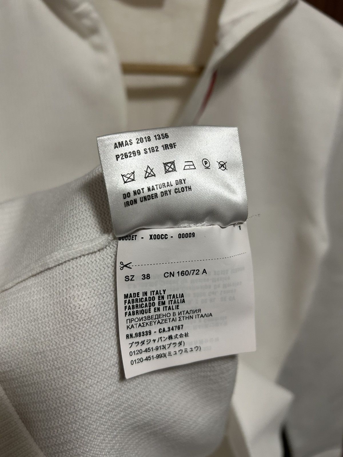 Prada Prada Sport Linea Rossa Quarter Zip Technical Sweatshirt Size XS / US 0-2 / IT 36-38 - 8 Thumbnail