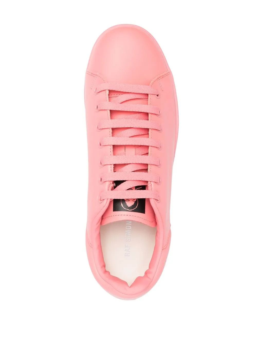 Raf Simons o1y0325 Logo Low-Top Sneakers in Pink Size US 7 / EU 40 - 4 Thumbnail