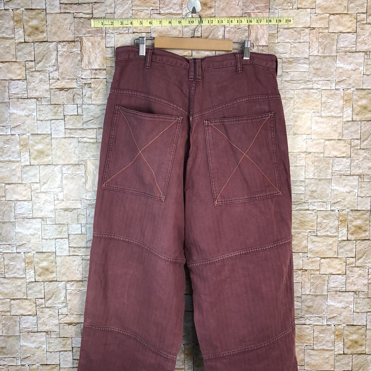 Japanese Brand Japanese Brand Purple vintage Casual Pants #A1038 Size US 32 / EU 48 - 13 Thumbnail