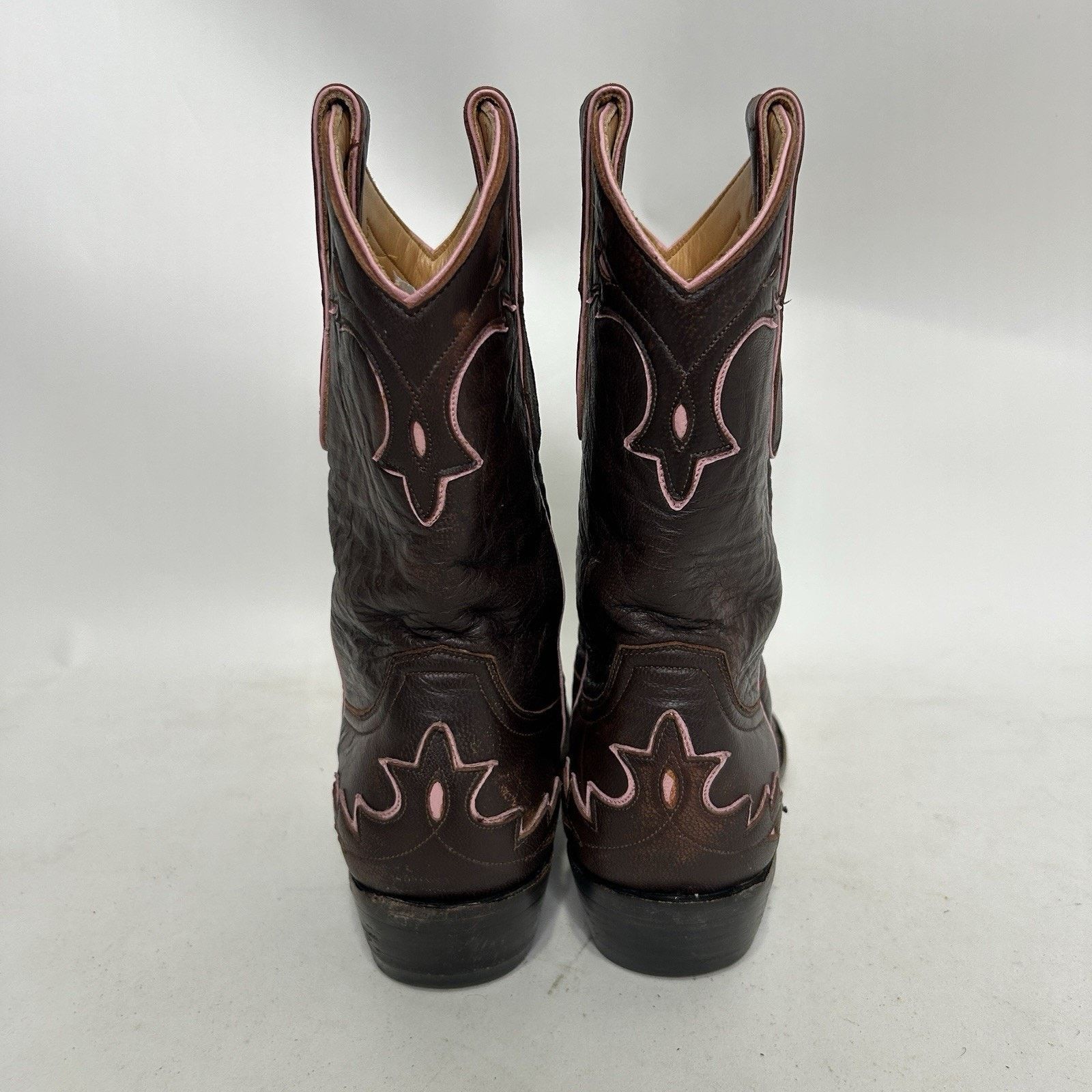 Old Gringo Vintage Old Gringo Villa Cowboy Boots “Brown Pink" Size US 8 / IT 38 - 5 Thumbnail