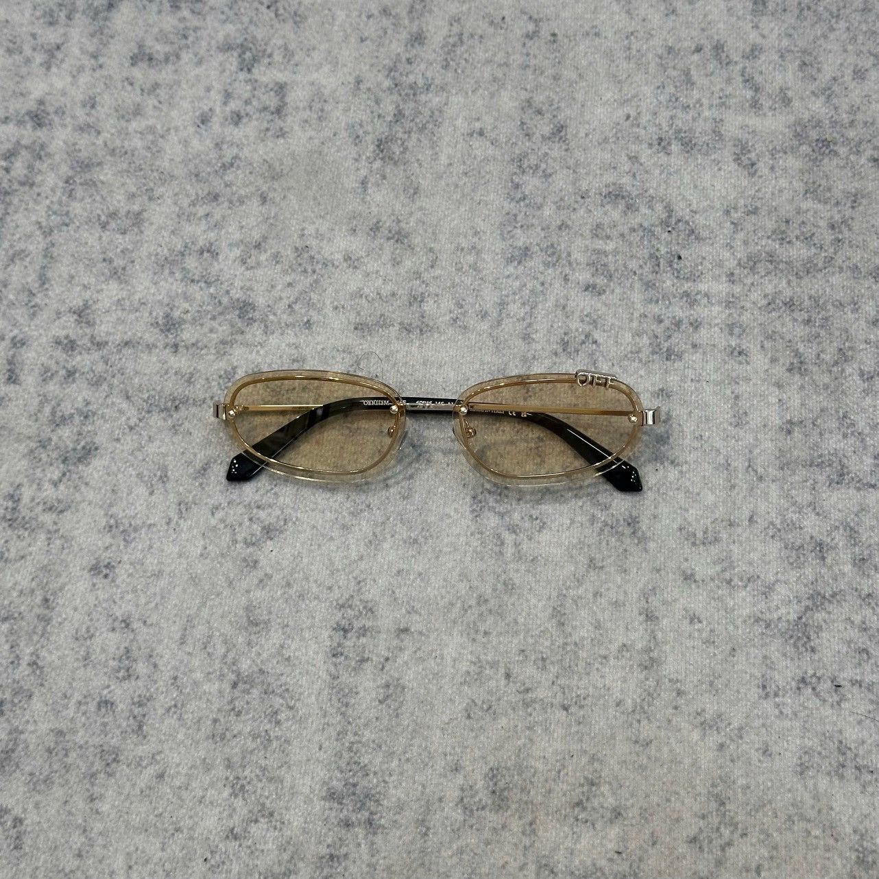 Off-White OFF-WHITE MIAMI SUNGLASSES GOLD Size ONE SIZE - 2 Thumbnail