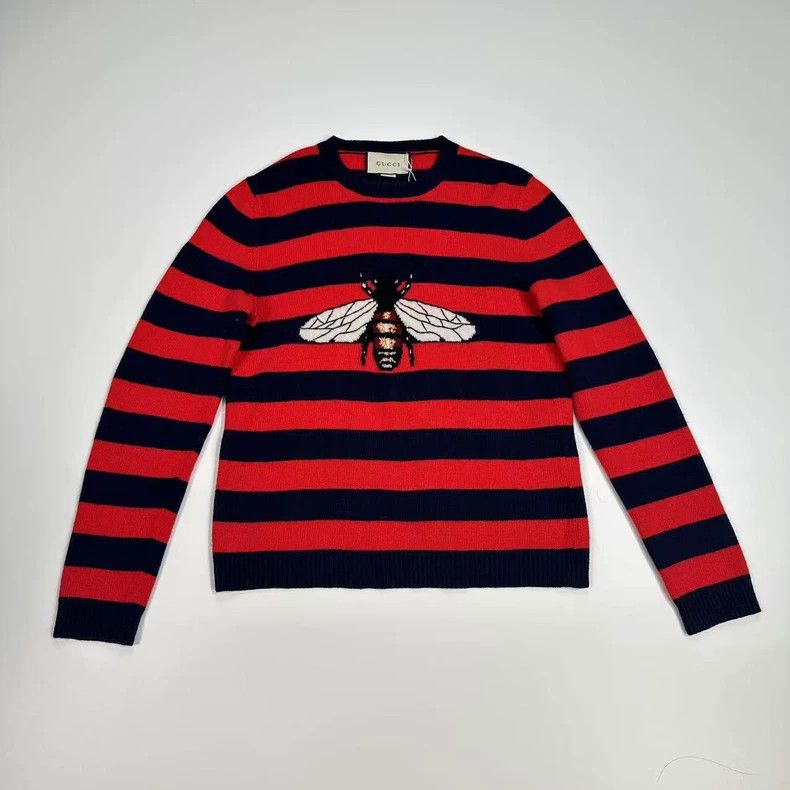 Gucci Gucci Striped knitted sweater 2501-Nextarrow Size US M / EU 48-50 / 2 - 1 Thumbnail