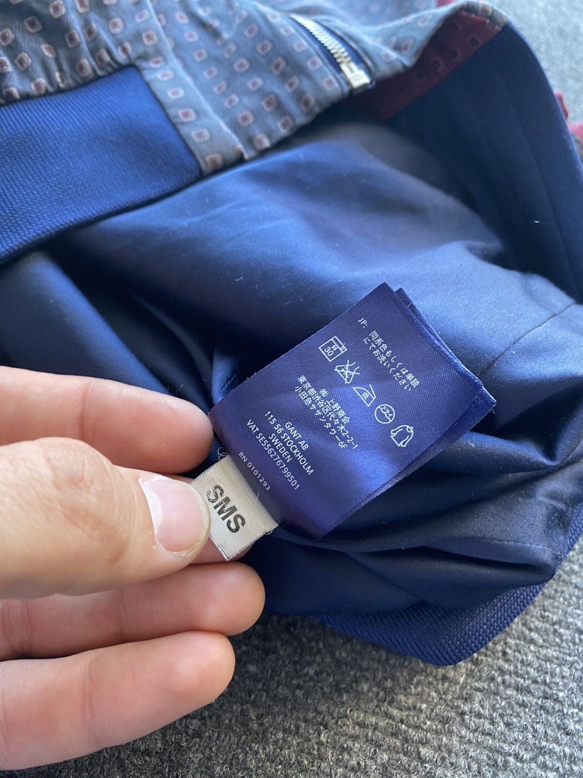 Gant 🔥Gant Luxury Designer Blue Bomber Jacket s Size US S / EU 44-46 / 1 - 4 Thumbnail
