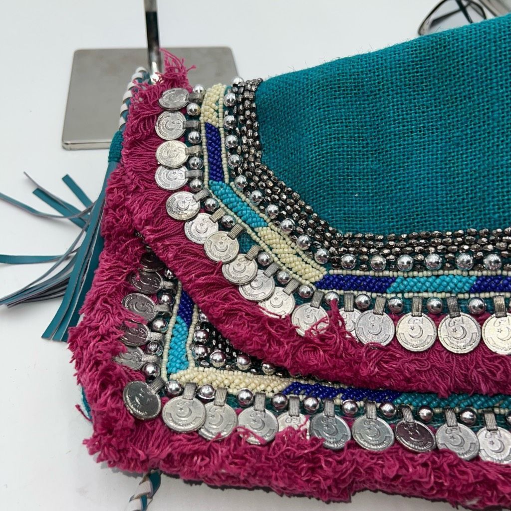 Other Ethnic Boho Colorful Beaded Bag Size ONE SIZE - 3 Thumbnail