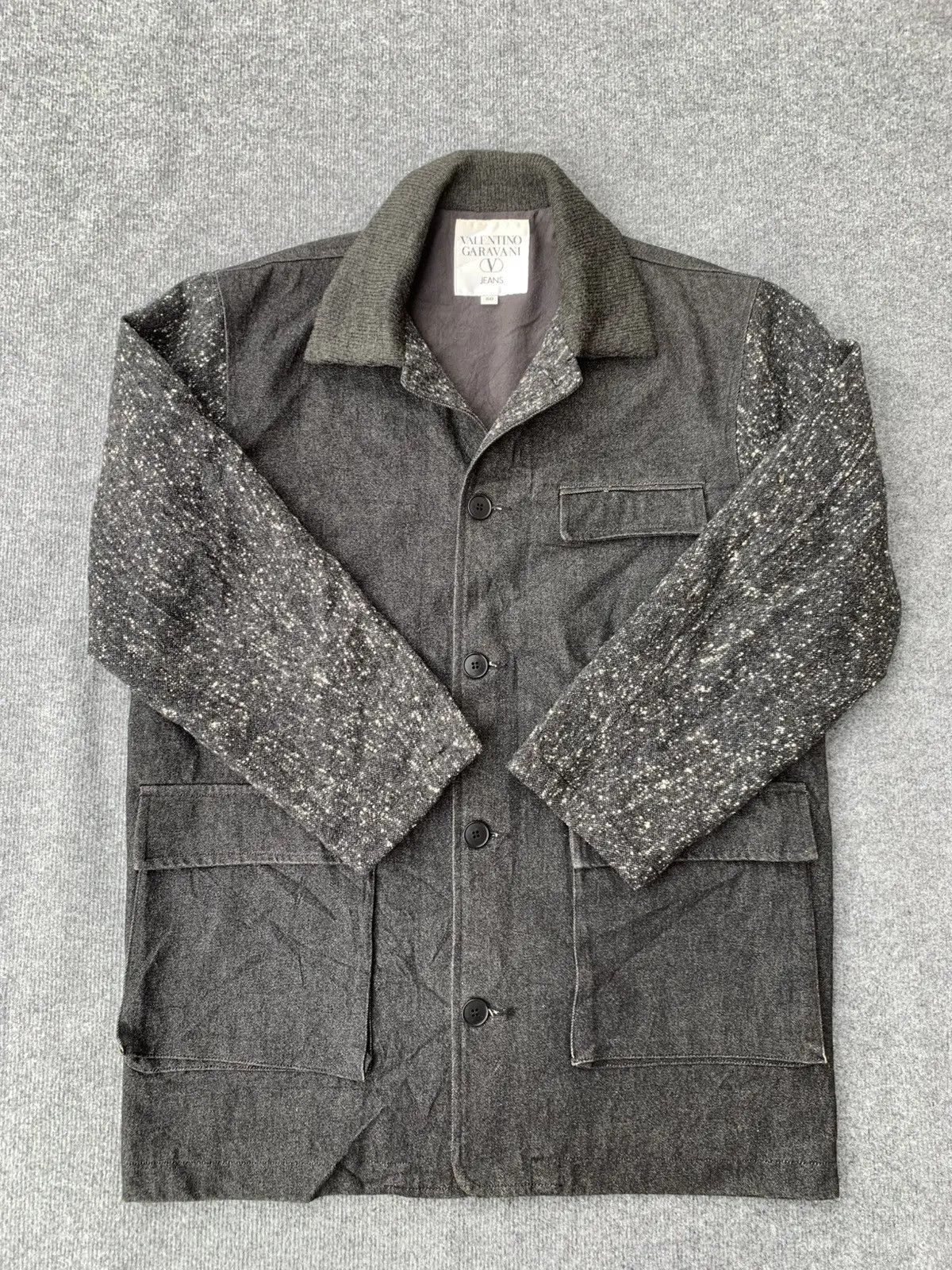 Valentino Valentino Garavani jeans wool blend chore jacket. Size US M / EU 48-50 / 2 - 2 Thumbnail