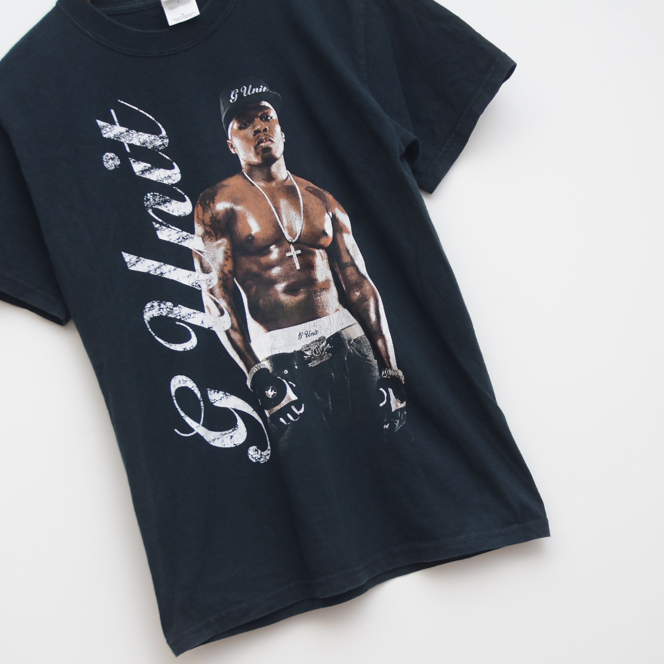 Band Tees Vintage 2005 50 Cent Tour T-Shirt Size S Double Sided World Size US S / EU 44-46 / 1 - 4 Thumbnail