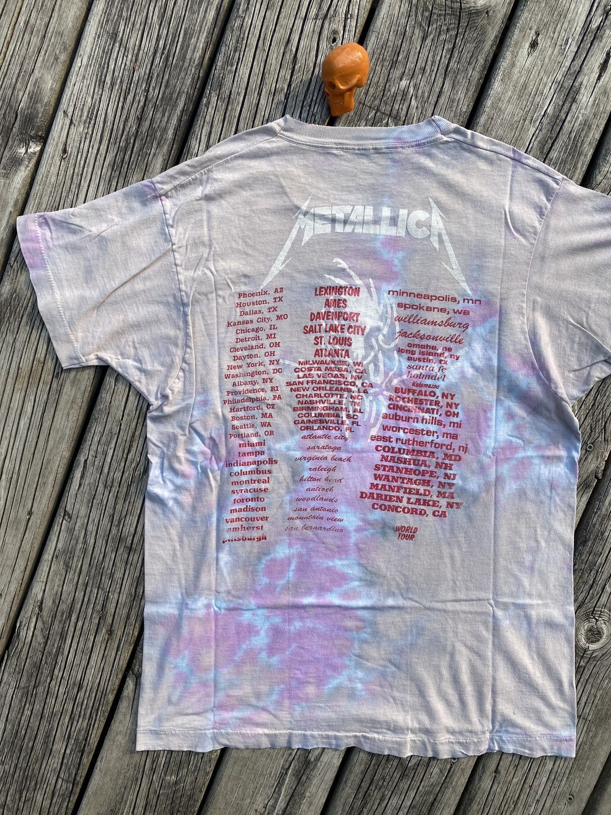 Band Tees × Vintage 90s Metallica tour shirt sz L Size US L / EU 52-54 / 3 - 4 Thumbnail