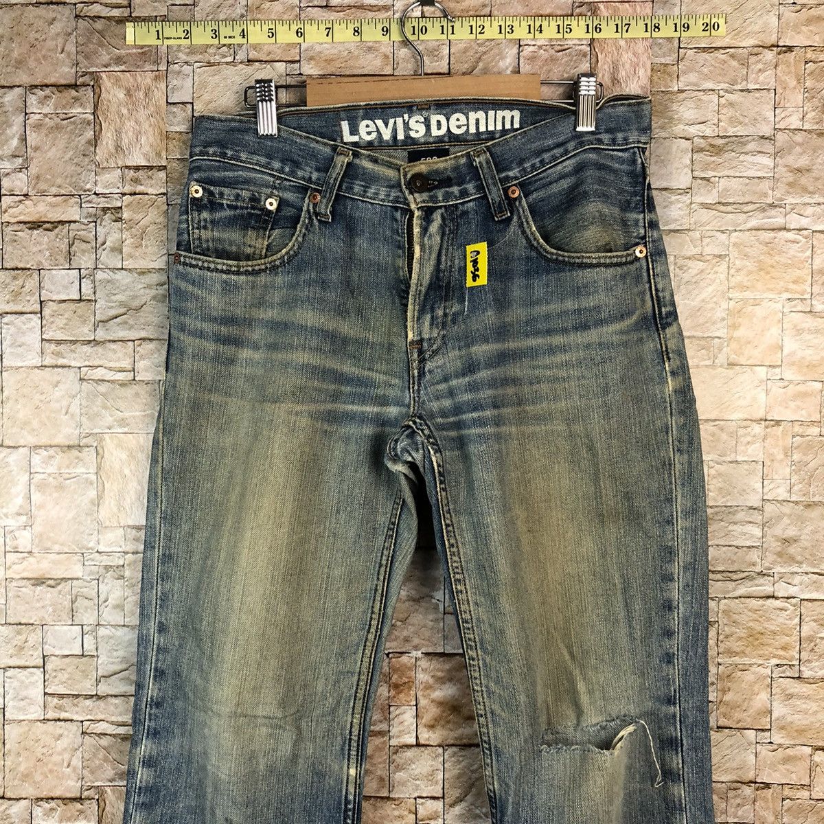 Levi's Levis 502 Blue Denim jeans Pants #A1036 Size US 31 - 5 Thumbnail