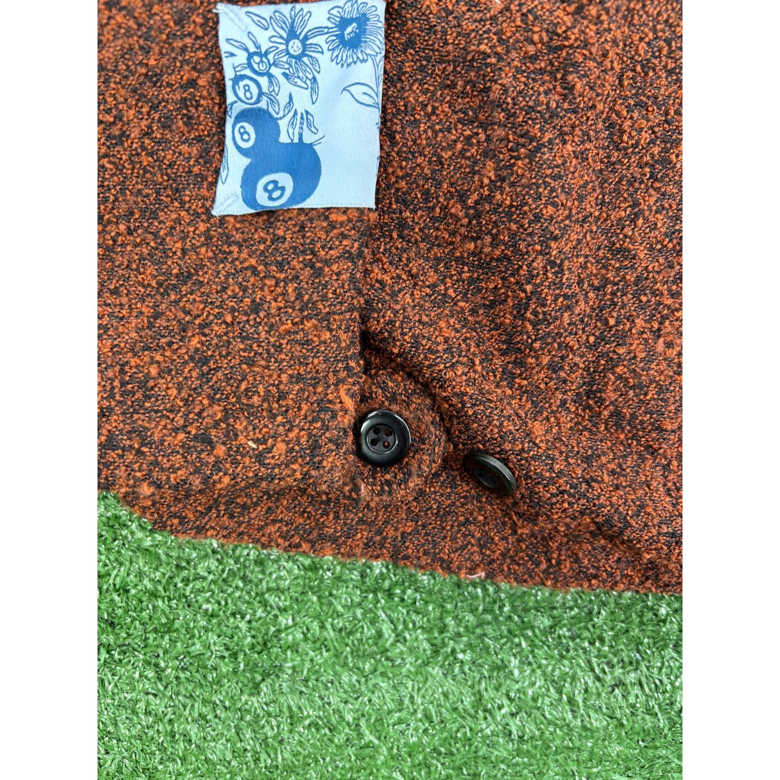Jungles Jungles Jungles Pleated Static Boucle Brown Jacket Size SM Size US S / EU 44-46 / 1 - 5 Thumbnail