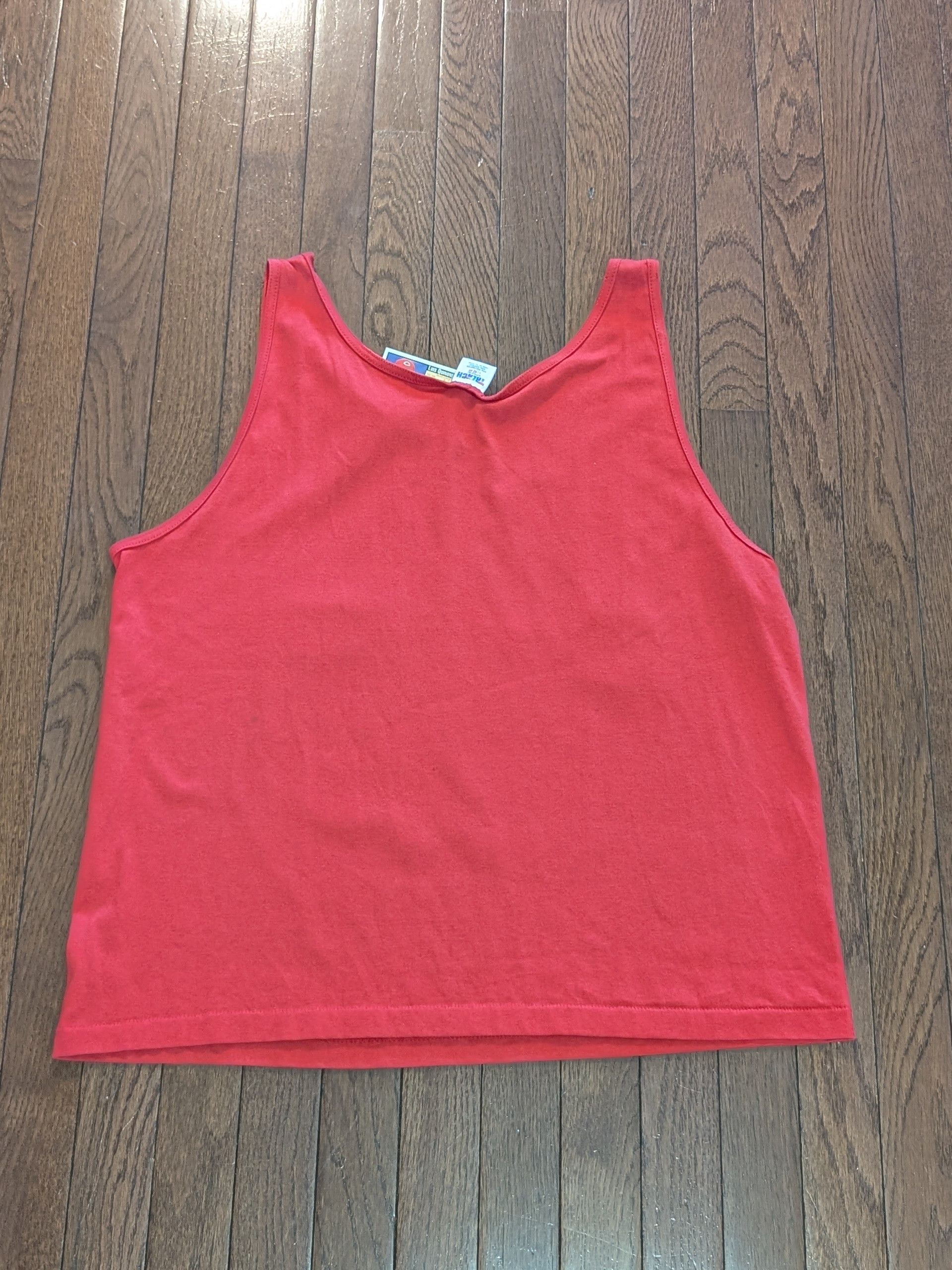 Trench USA 90's Cincinnati Reds Trench Tank top Made in USA- Size L Size US L / EU 52-54 / 3 - 6 Thumbnail