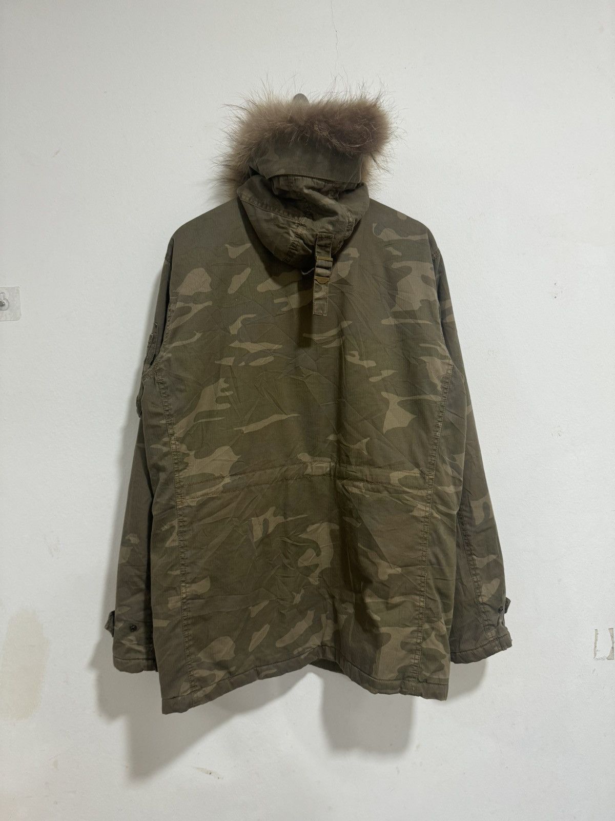 If Six Was Nine × Le Grande Bleu (L.G.B.) × Vintage Kissmark Japan Military Fur Hooded Lgb Style Jacket Size US L / EU 52-54 / 3 - 7 Thumbnail