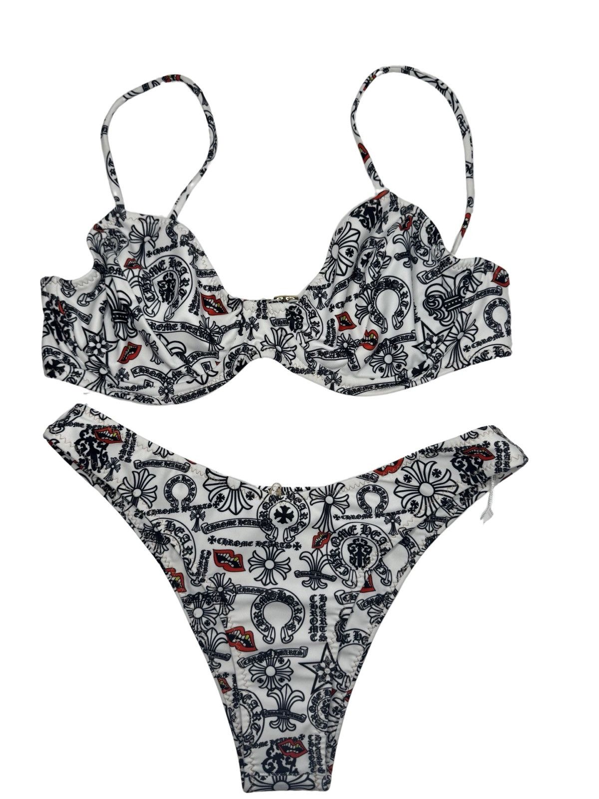 【Chrome Hearts×Matty Boy】Chomper Top Bikini 水着 Chrome Hearts Matty Boy 99 Eyes Bikini Swimwear - SRM