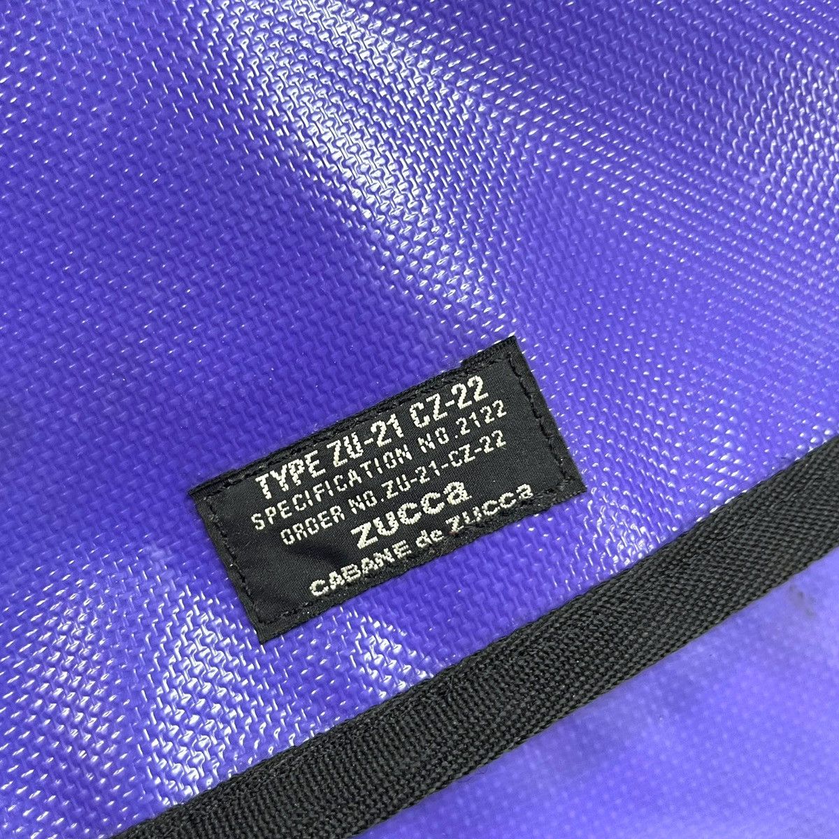 ZUCCA Type ZU-21 CZ22 Purple PVC Backpack