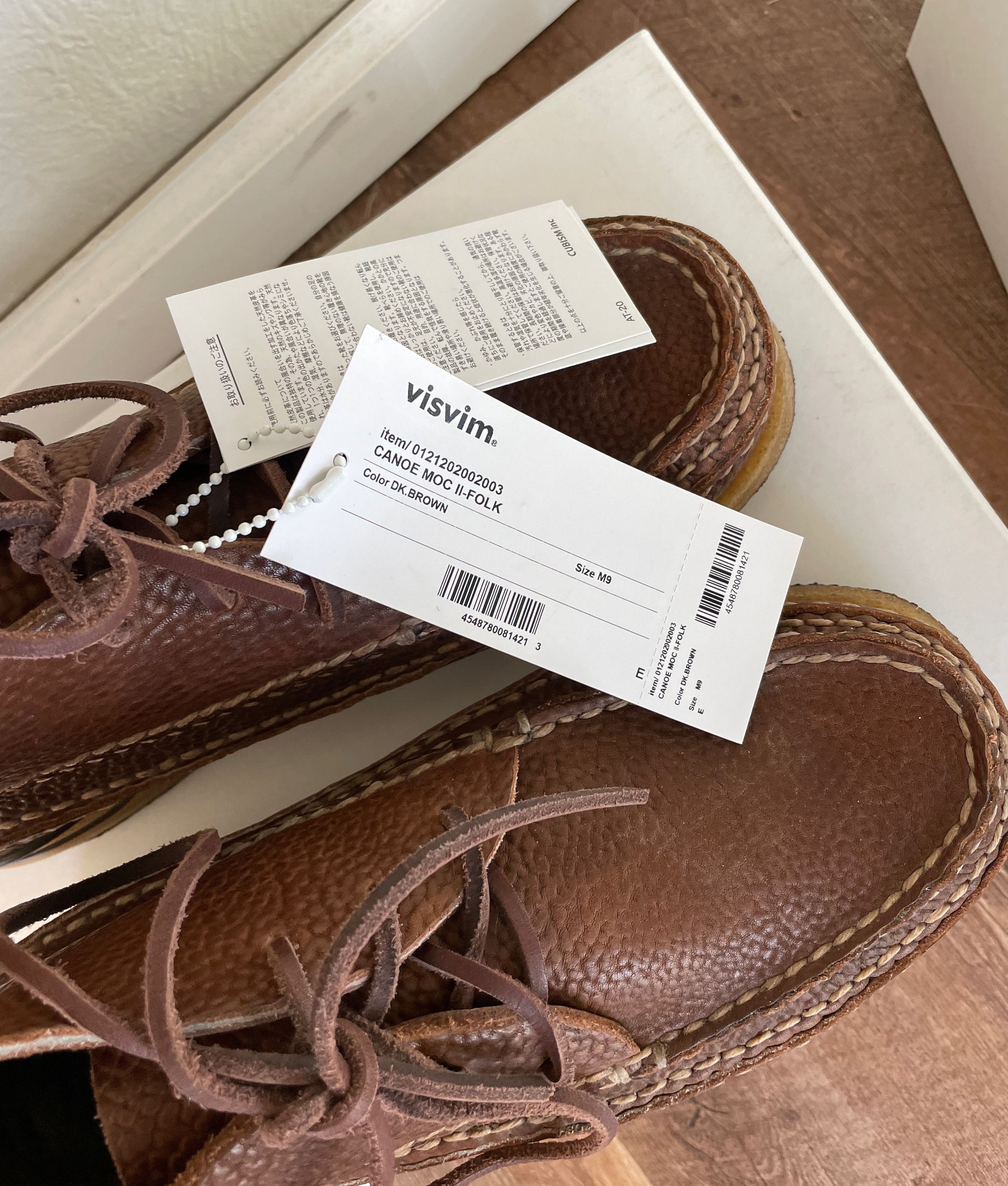 Visvim CANOE MOC II-FOLK Size US 9 / EU 42 - 6 Thumbnail