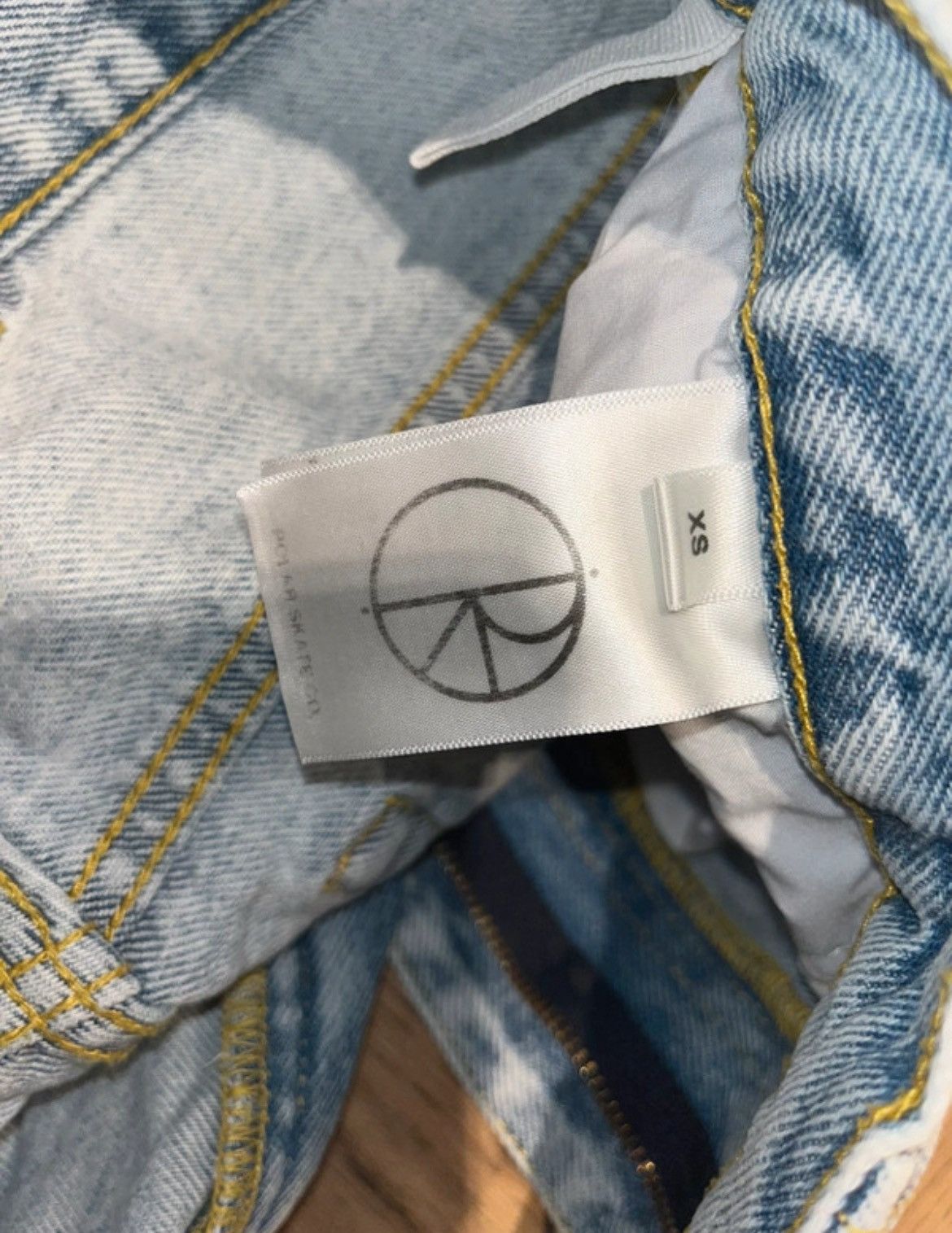 Polar Skate Co. Polar BigBoy Jeans Light Blue Size US 36 / EU 52 - 6 Thumbnail