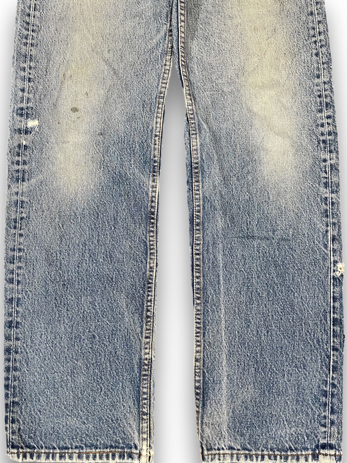 Levi's Vintage Levi’s 80’s 501 Distressed Denim Size US 32 / EU 48 - 3 Thumbnail