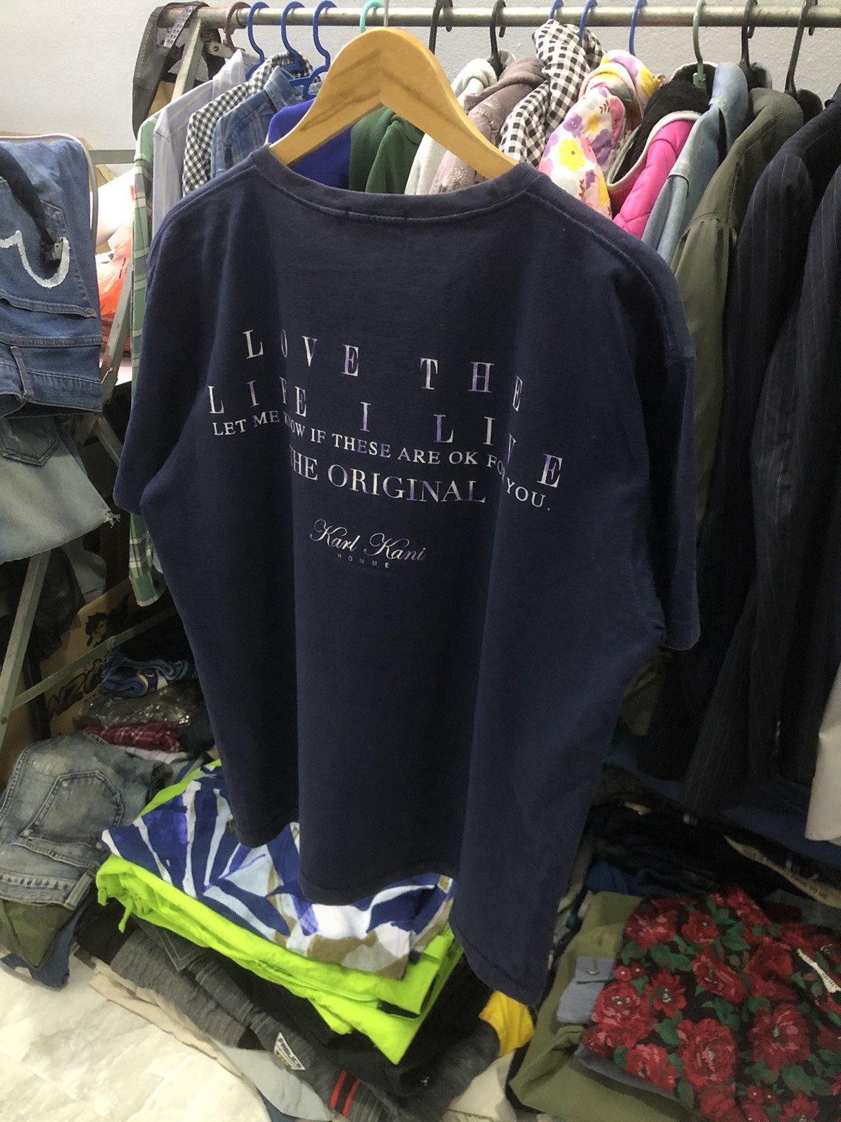 Karl Kani × Rap Tees × Vintage Vintage Karl Kani Homme Signature logo Shirt Size US L / EU 52-54 / 3 - 8 Thumbnail