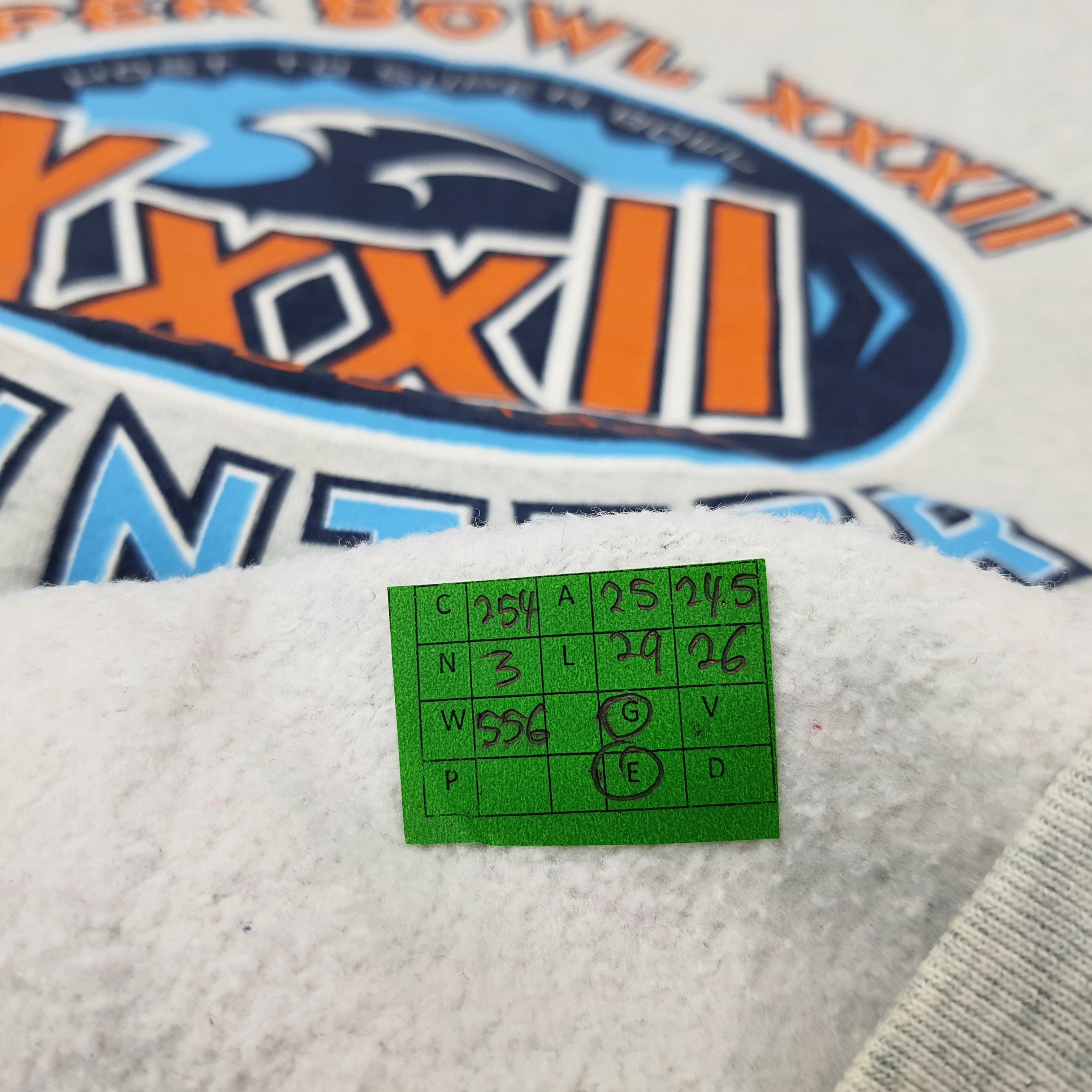 Pro Player Vintage Pro Player Super Bowl San Diego'98 Sweatshirt C254N3 Size US XL / EU 56 / 4 - 7 Thumbnail