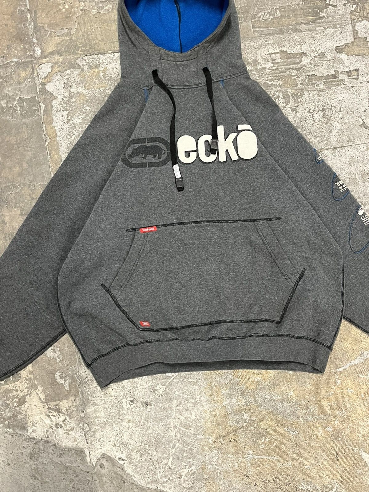 Ecko Unltd. × Vintage Crazy rare y2k ecko streetwear hip hop skater hoodie Size US XL / EU 56 / 4 - 4 Thumbnail