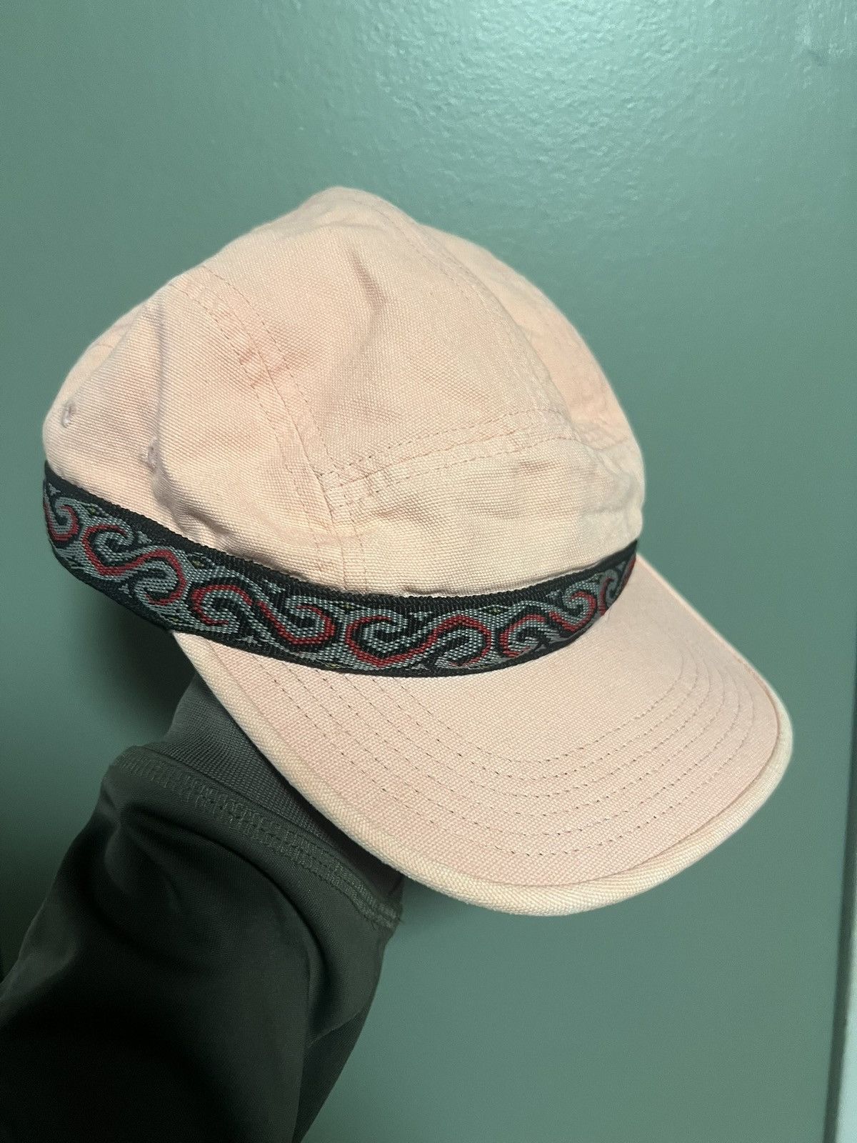 Supreme Supreme Wildlife Taping Camp Cap Pink Size ONE SIZE - 1 Thumbnail