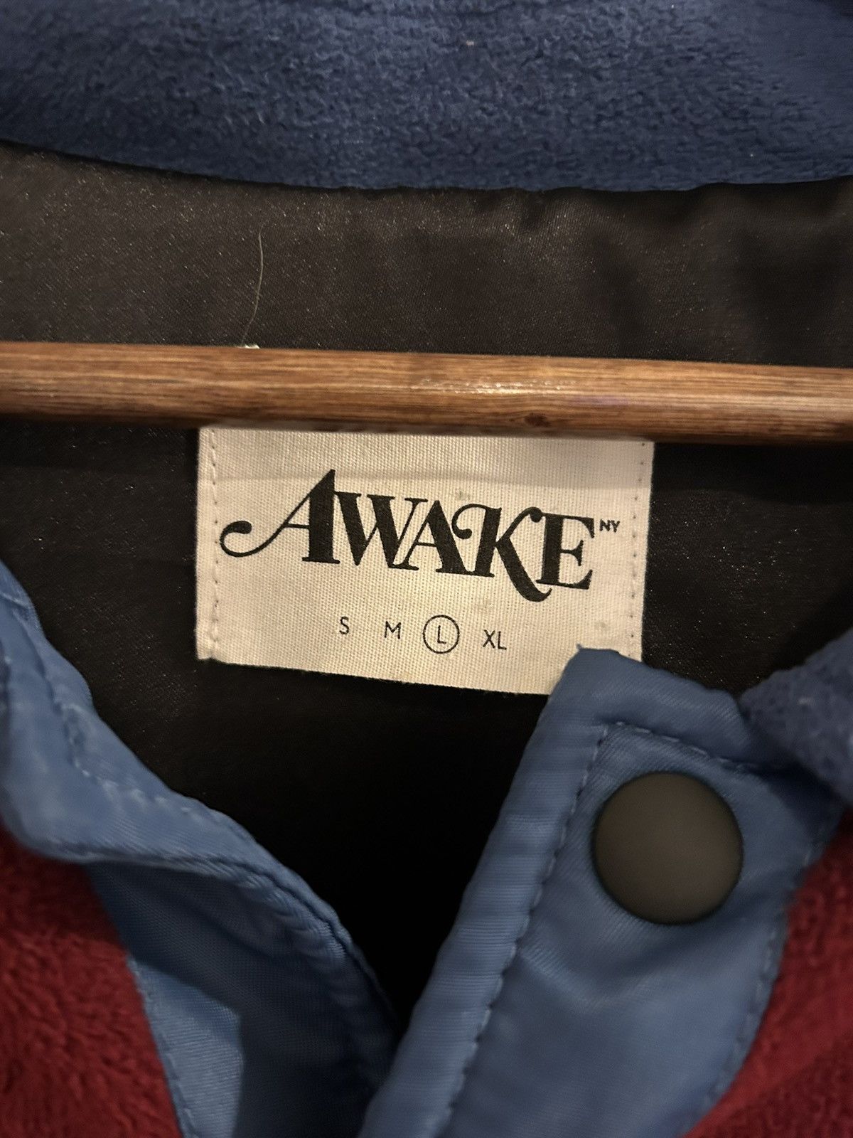 Awake NY Awake NY Fleece Varsity Jacket Size US L / EU 52-54 / 3 - 2 Thumbnail