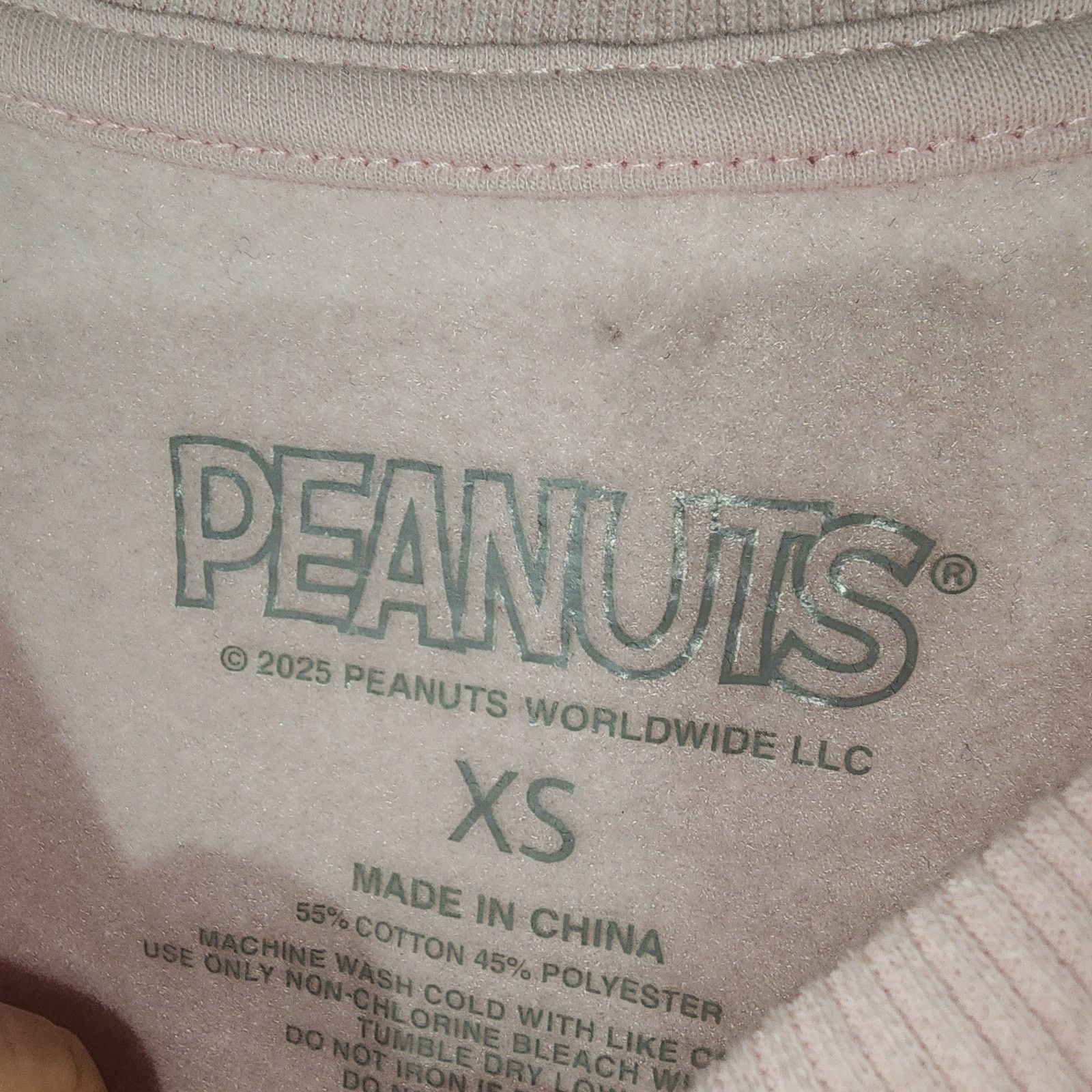 Peanuts Snoopy laying on Football Sweatshirt women's XS Size XS / US 0-2 / IT 36-38 - 3 Thumbnail