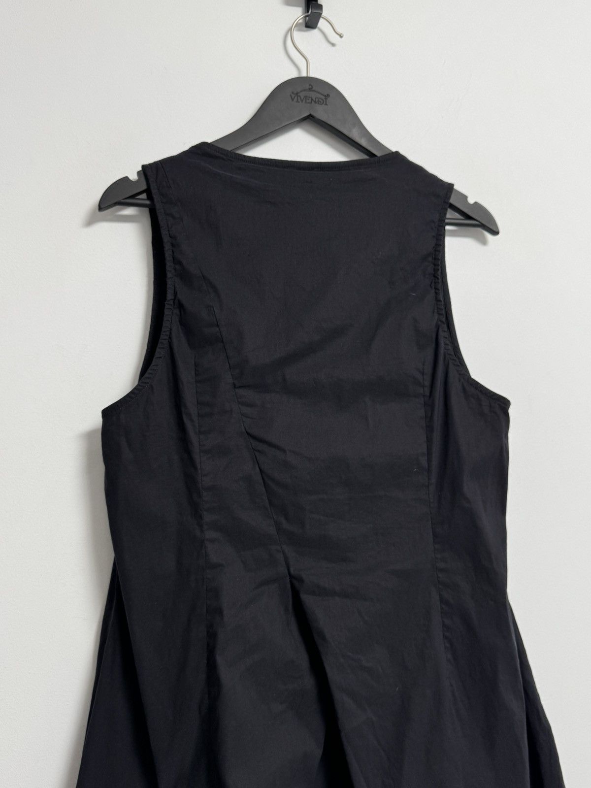 Rundholz RUNDHOLZ DIP ASYMMETRIC BUTTON-DOWN SLEEVELESS JUMPSUIT Size L / US 10 / IT 46 - 11 Thumbnail