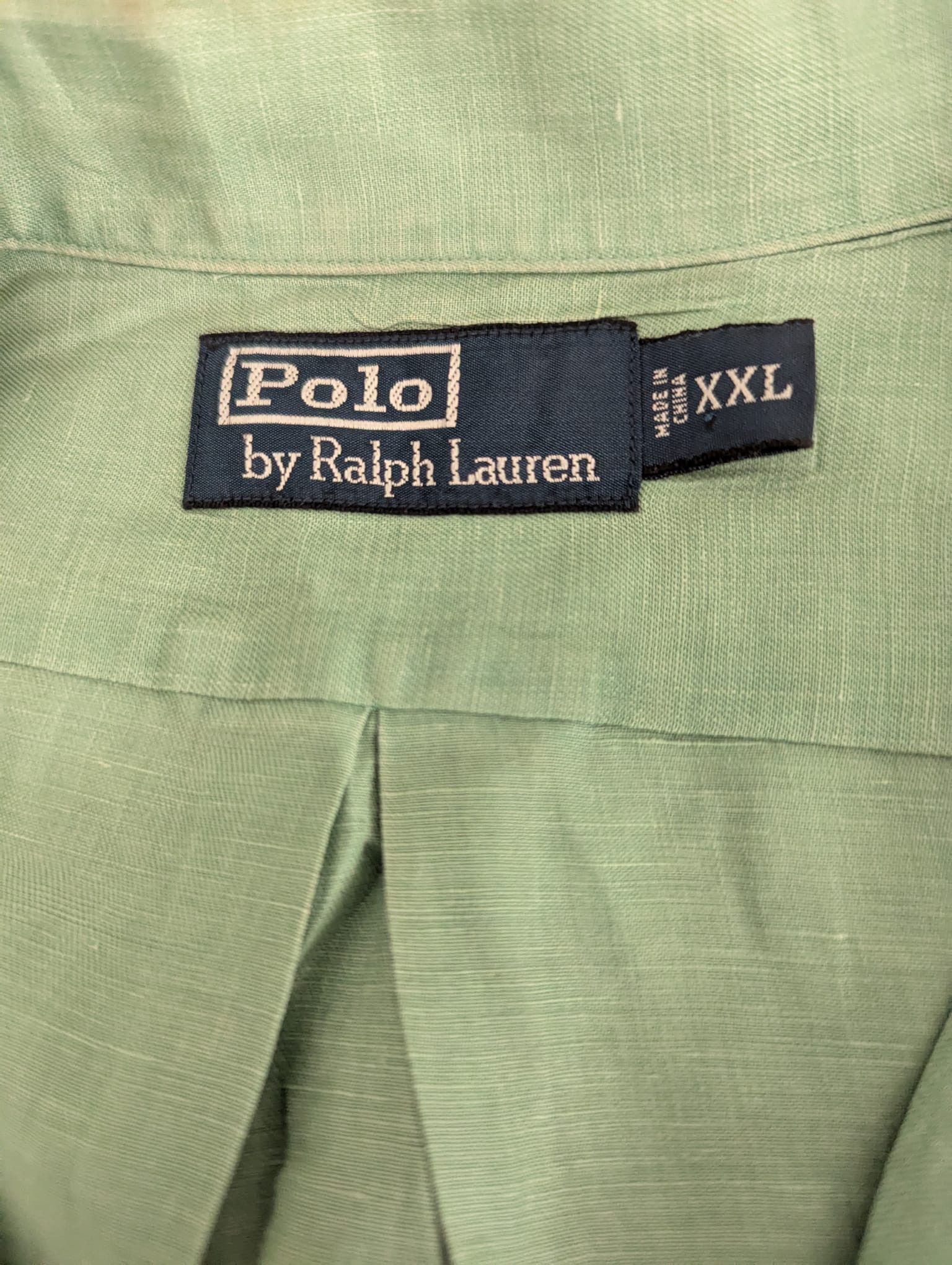 Polo Ralph Lauren Linen silk long sleeve Size US XXL / EU 58 / 5 - 3 Thumbnail